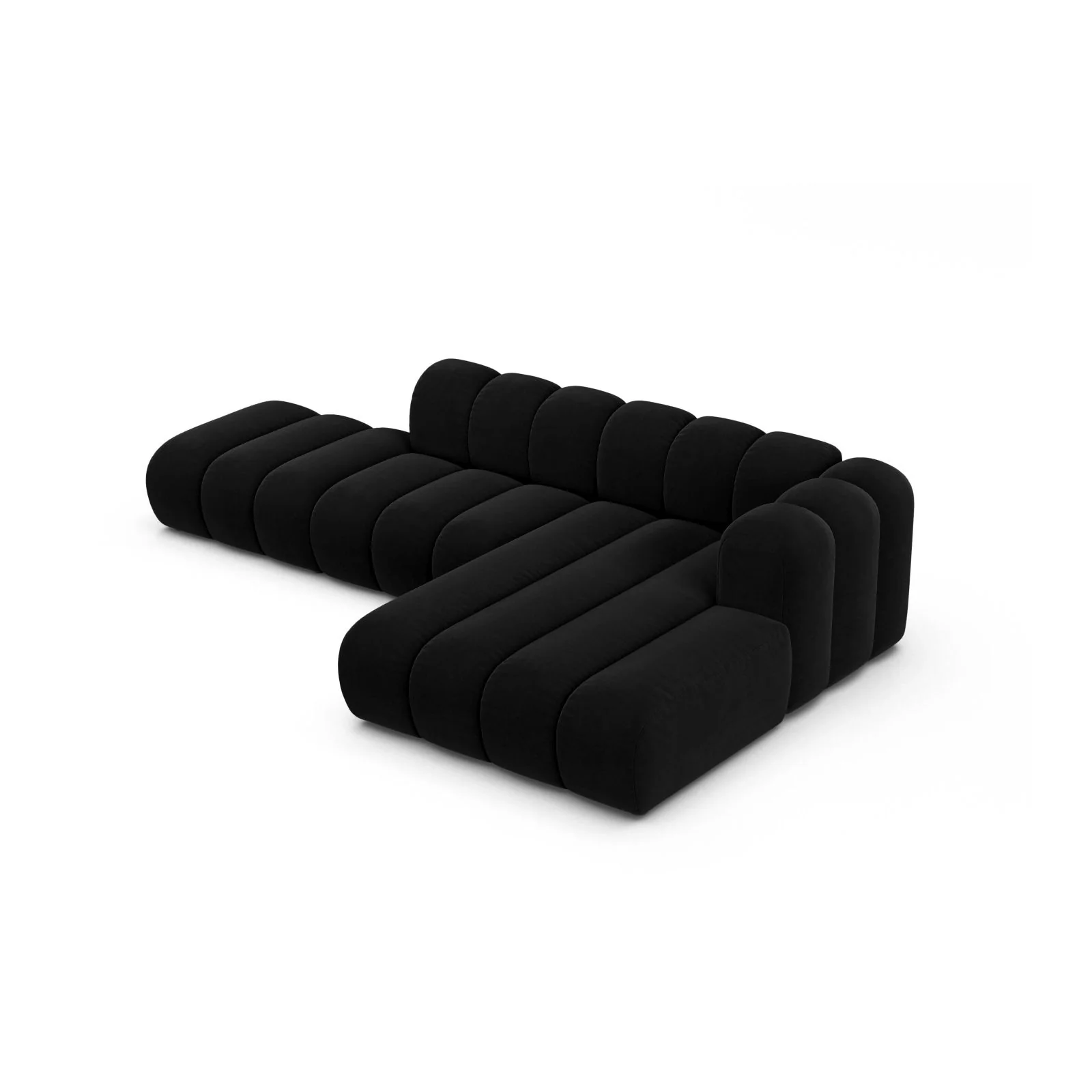 Lupine Modulares 5-Sitzer Ecksofa, Rechte Seite, aus Samt, Chenille oder Boucle, 299x177 cm - Image 28