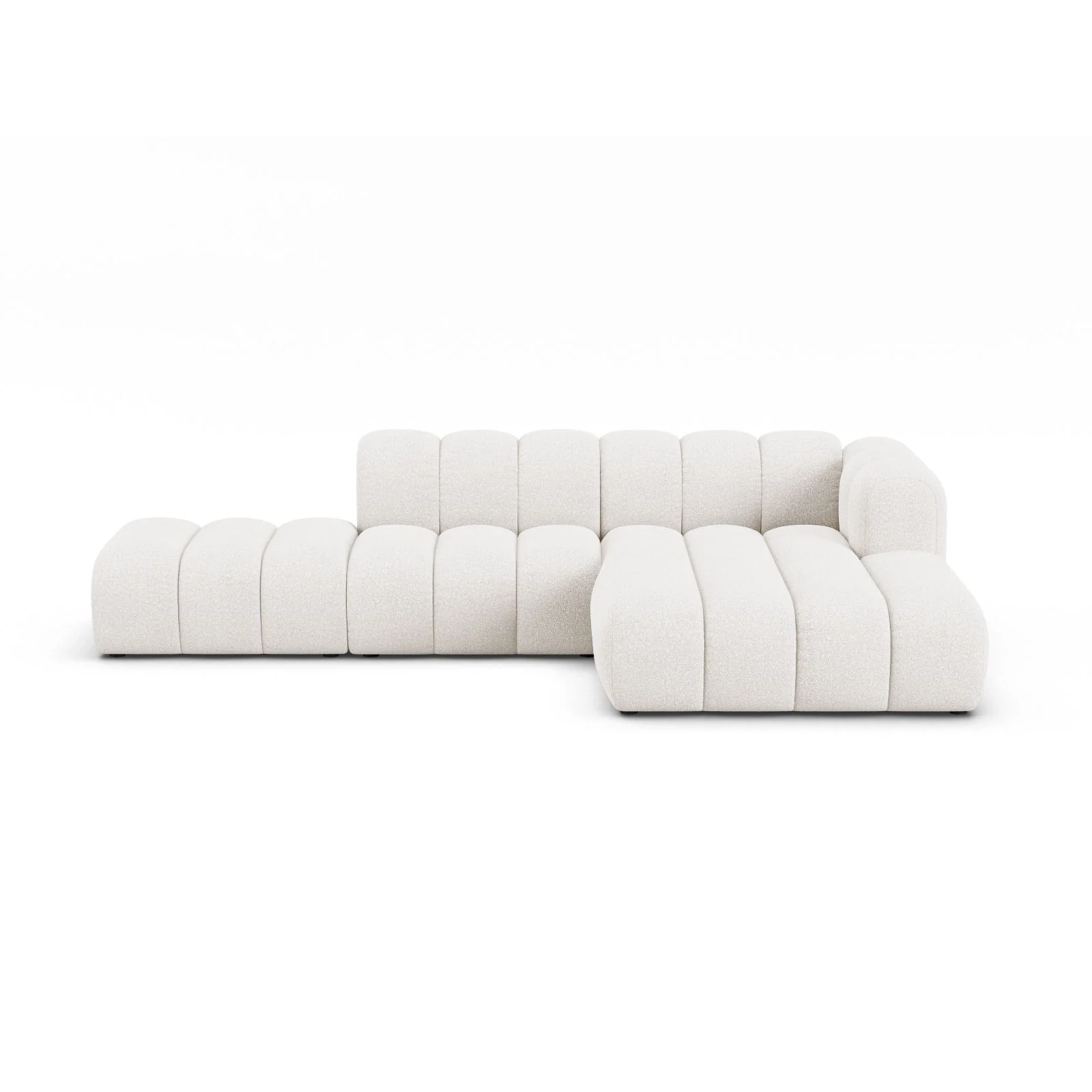 Lupine Modulares 5-Sitzer Ecksofa, Rechte Seite, aus Samt, Chenille oder Boucle, 299x177 cm - Image 43