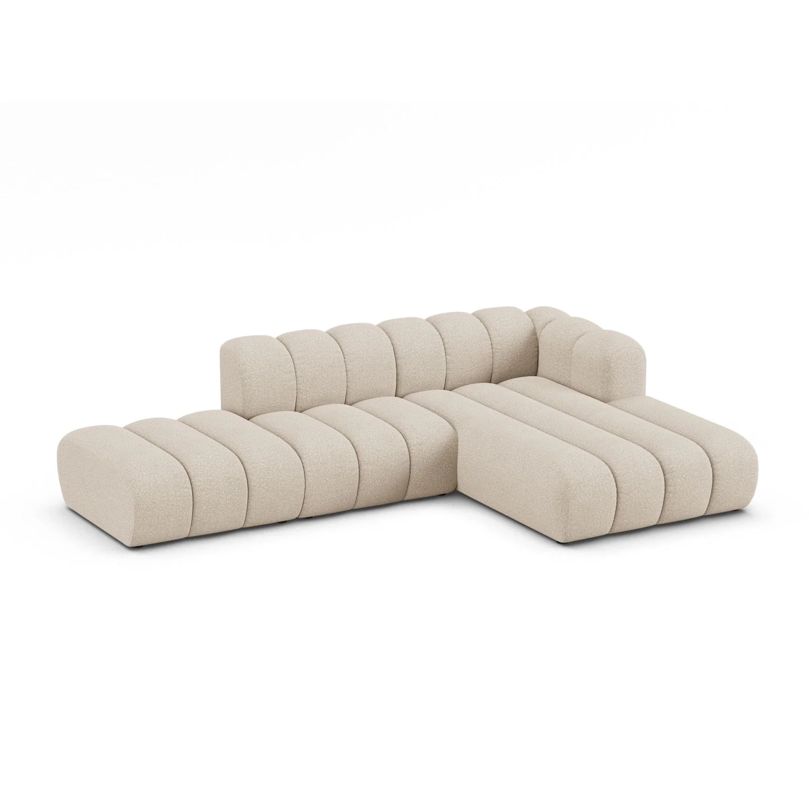 Lupine Modulares 5-Sitzer Ecksofa, Rechte Seite, aus Samt, Chenille oder Boucle, 299x177 cm - Image 51