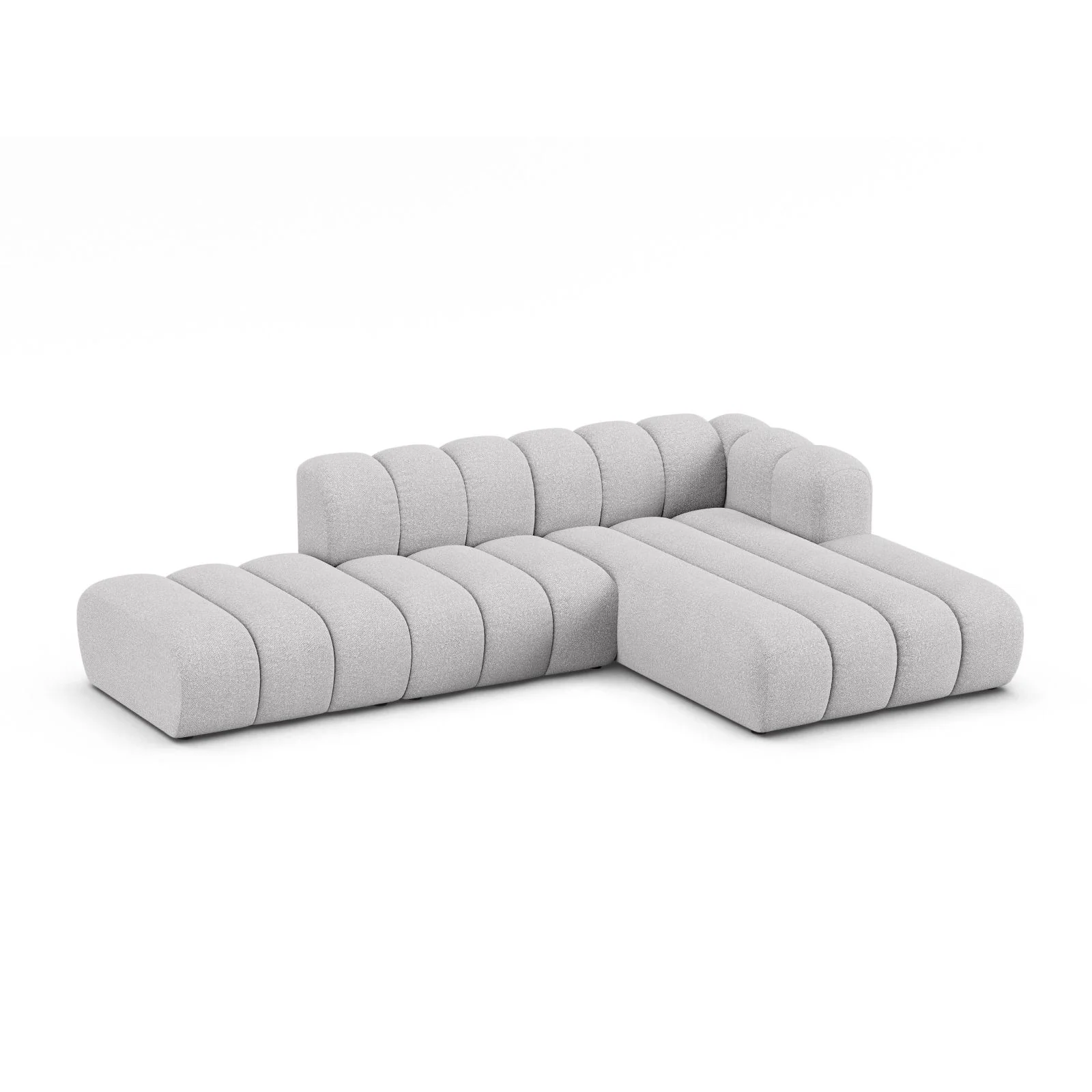 Lupine Modulares 5-Sitzer Ecksofa, Rechte Seite, aus Samt, Chenille oder Boucle, 299x177 cm - Image 63