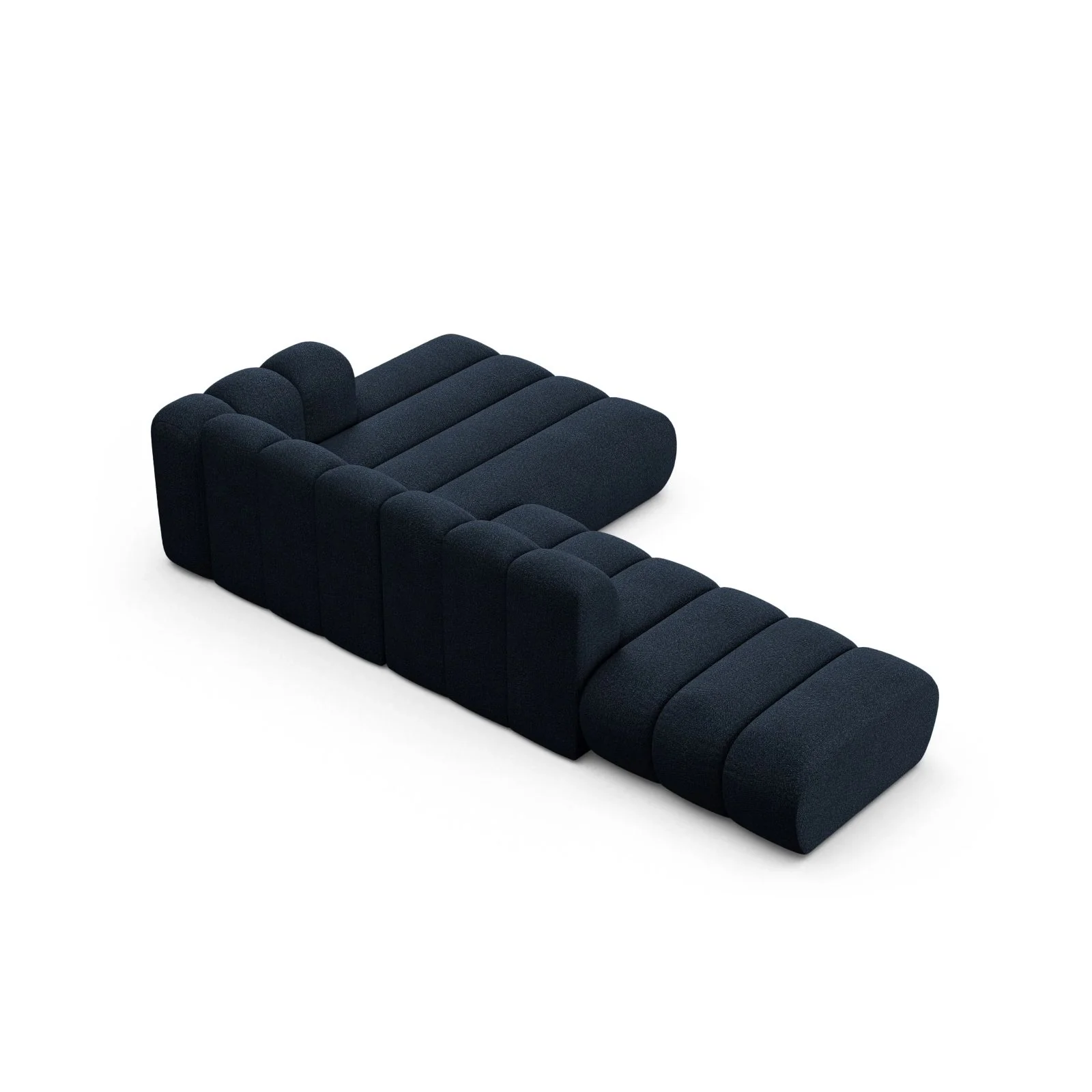 Lupine Modulares 5-Sitzer Ecksofa, Rechte Seite, aus Samt, Chenille oder Boucle, 299x177 cm - Image 71