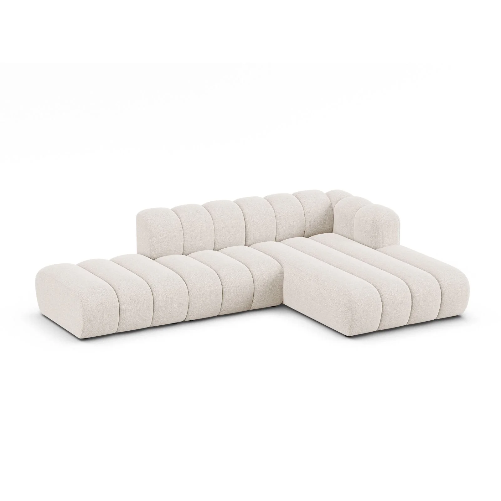 Lupine Modulares 5-Sitzer Ecksofa, Rechte Seite, aus Samt, Chenille oder Boucle, 299x177 cm - Image 82