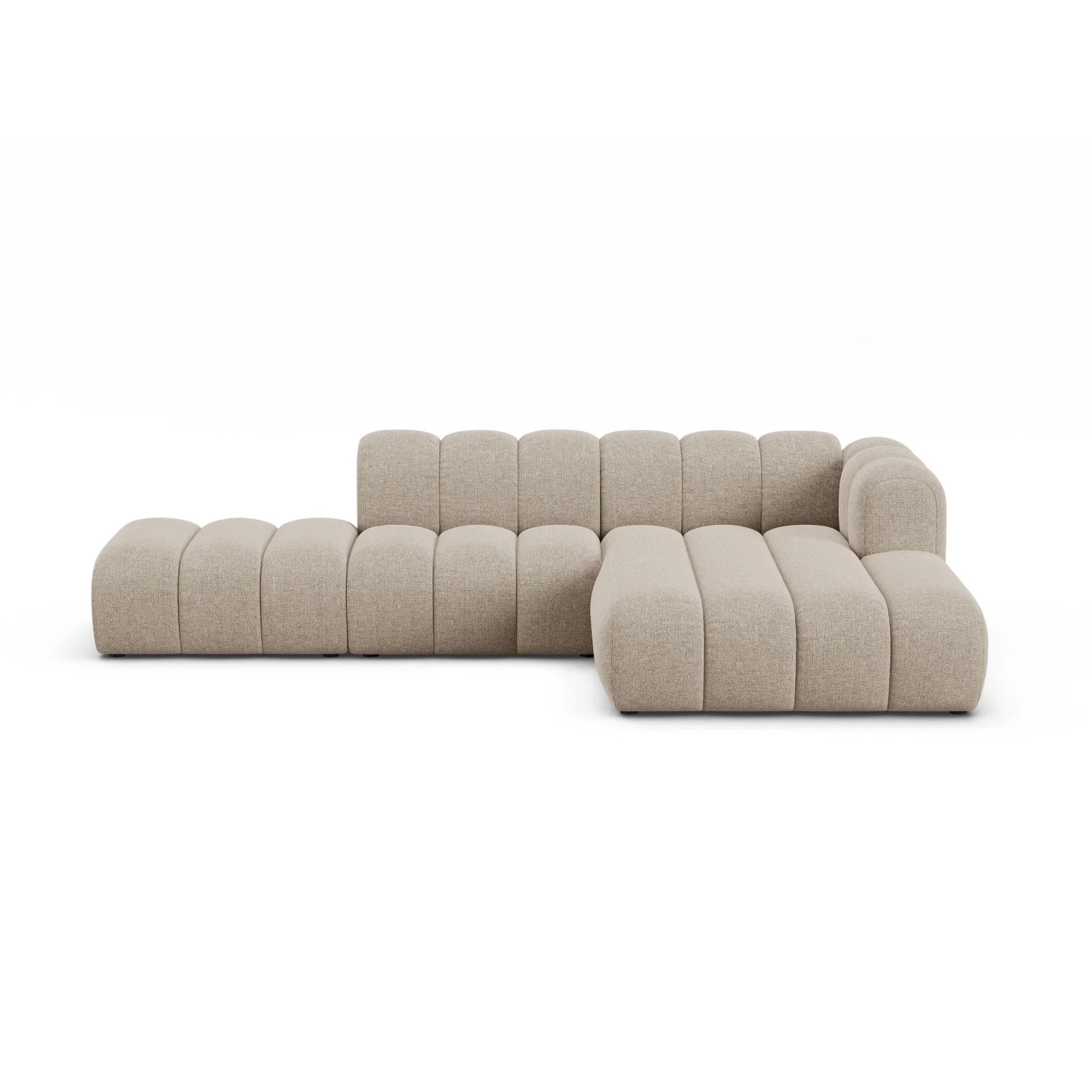 Lupine Modulares 5-Sitzer Ecksofa, Rechte Seite, aus Samt, Chenille oder Boucle, 299x177 cm - Image 86