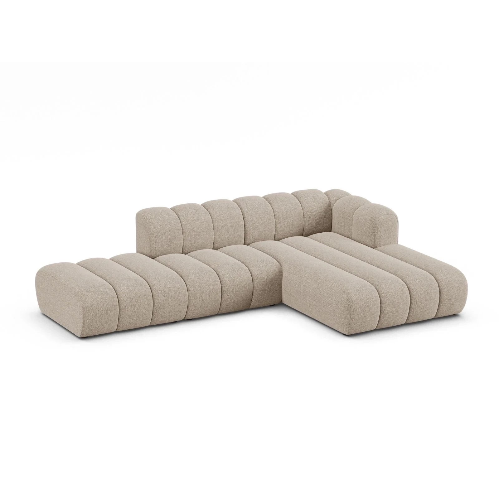 Lupine Modulares 5-Sitzer Ecksofa, Rechte Seite, aus Samt, Chenille oder Boucle, 299x177 cm - Image 89