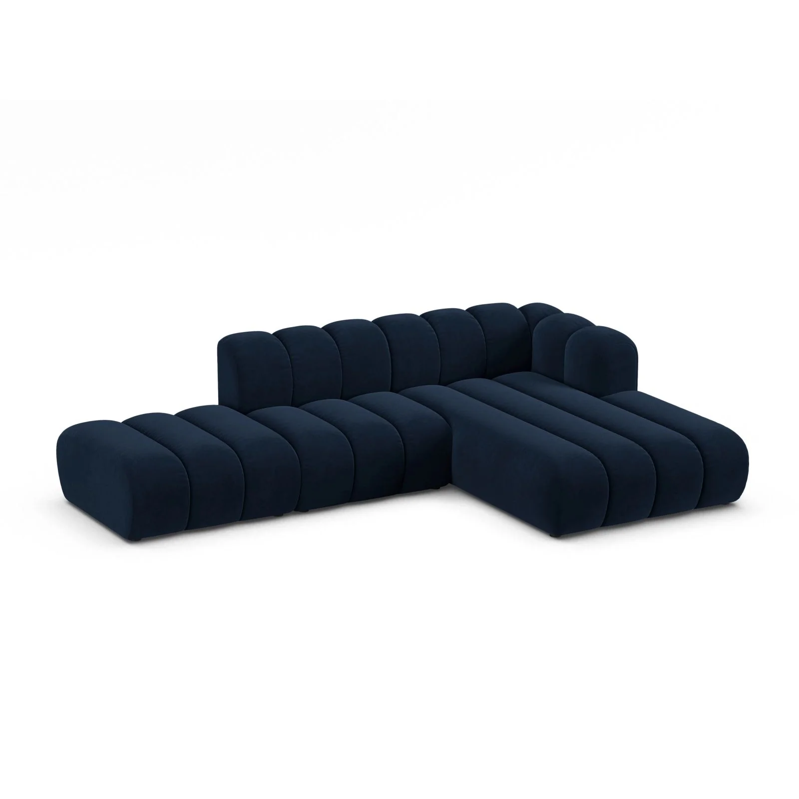 Lupine Modulares 5-Sitzer Ecksofa, Rechte Seite, aus Samt, Chenille oder Boucle, 299x177 cm - Image 9