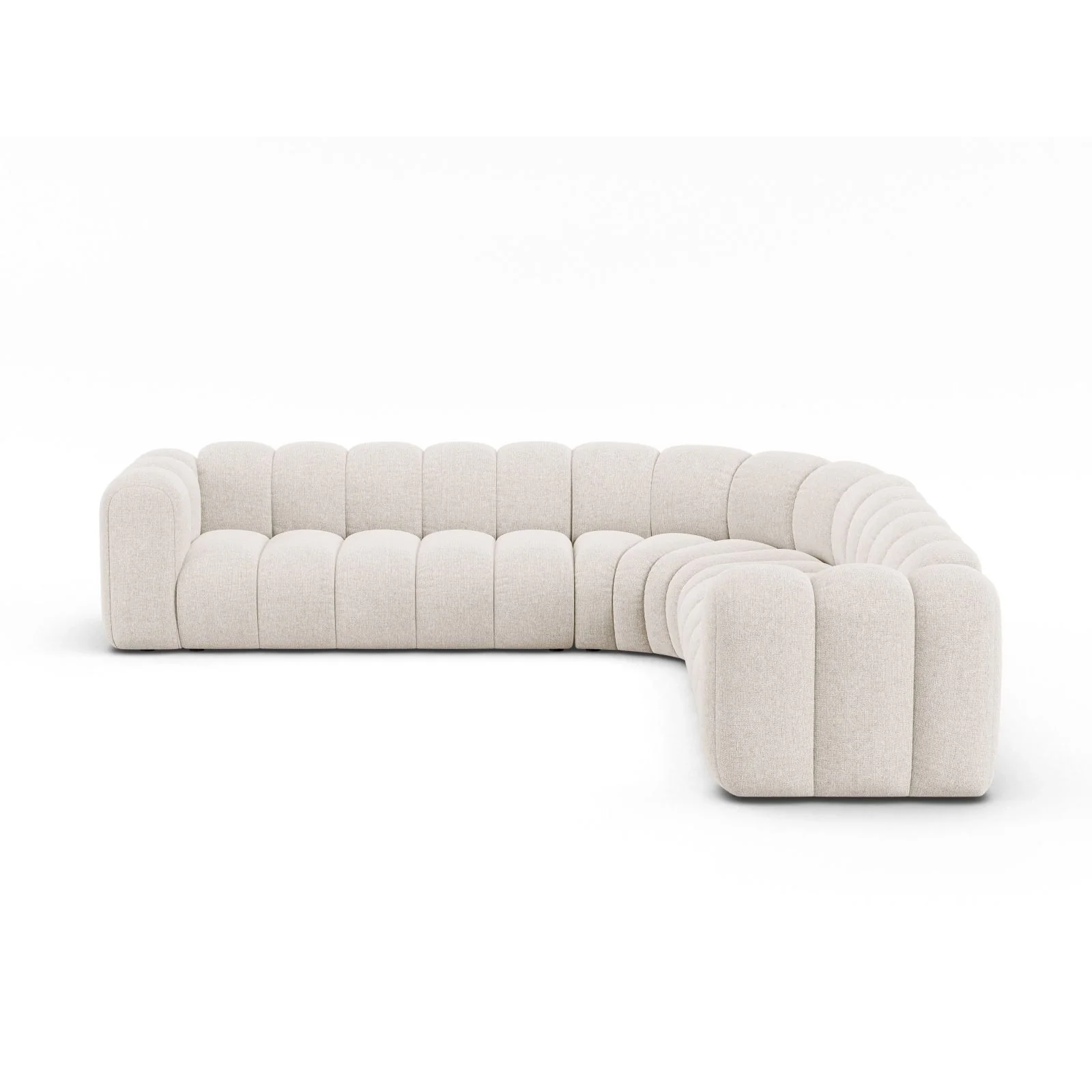 Lupine Modulares 5-Sitzer Ecksofa, Symmetrisch, aus Samt, Chenille oder Boucle, 309x309 cm - Image 31