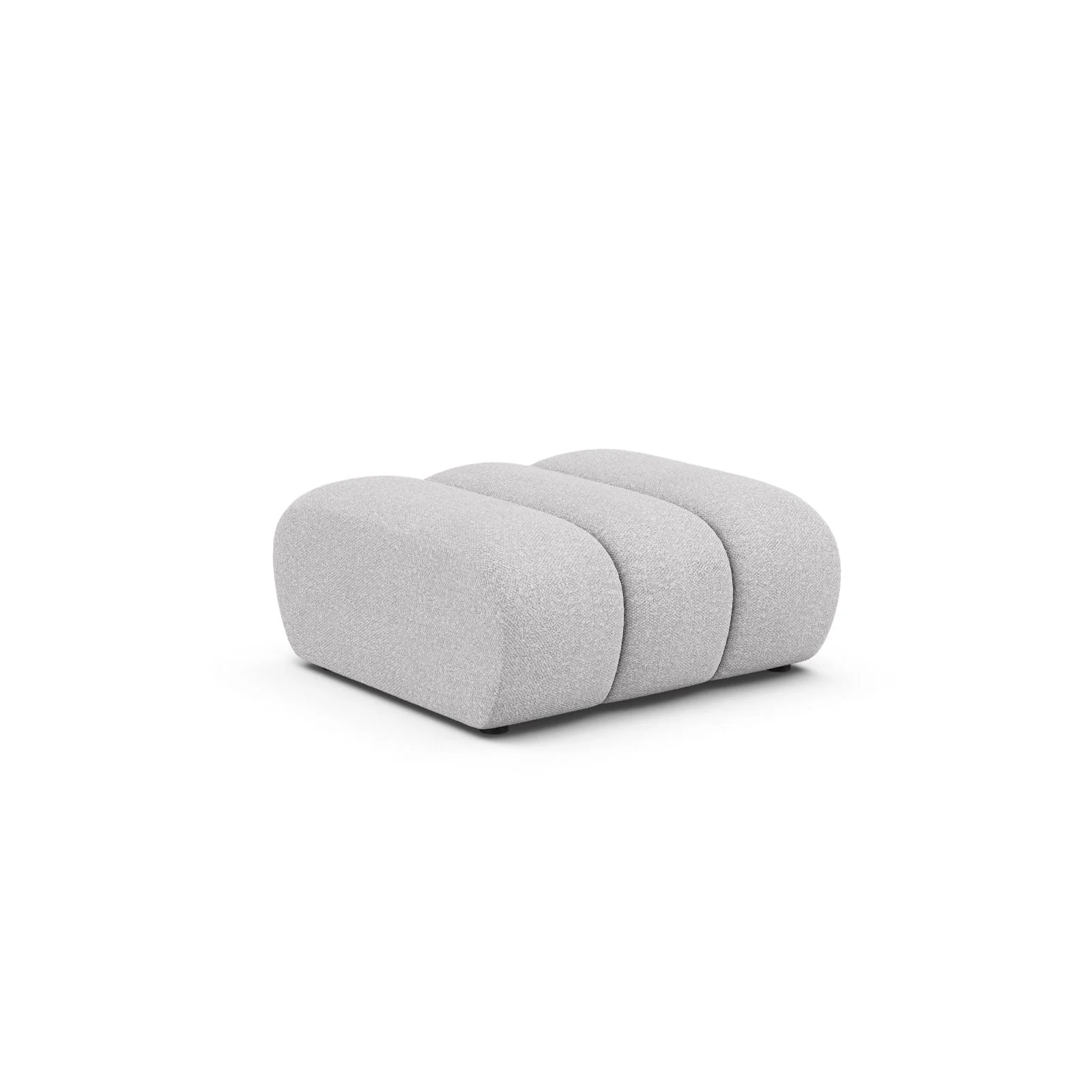 Lupine Pouf aus Samt, Boucle oder Chenille, 92x95 cm - Image 15