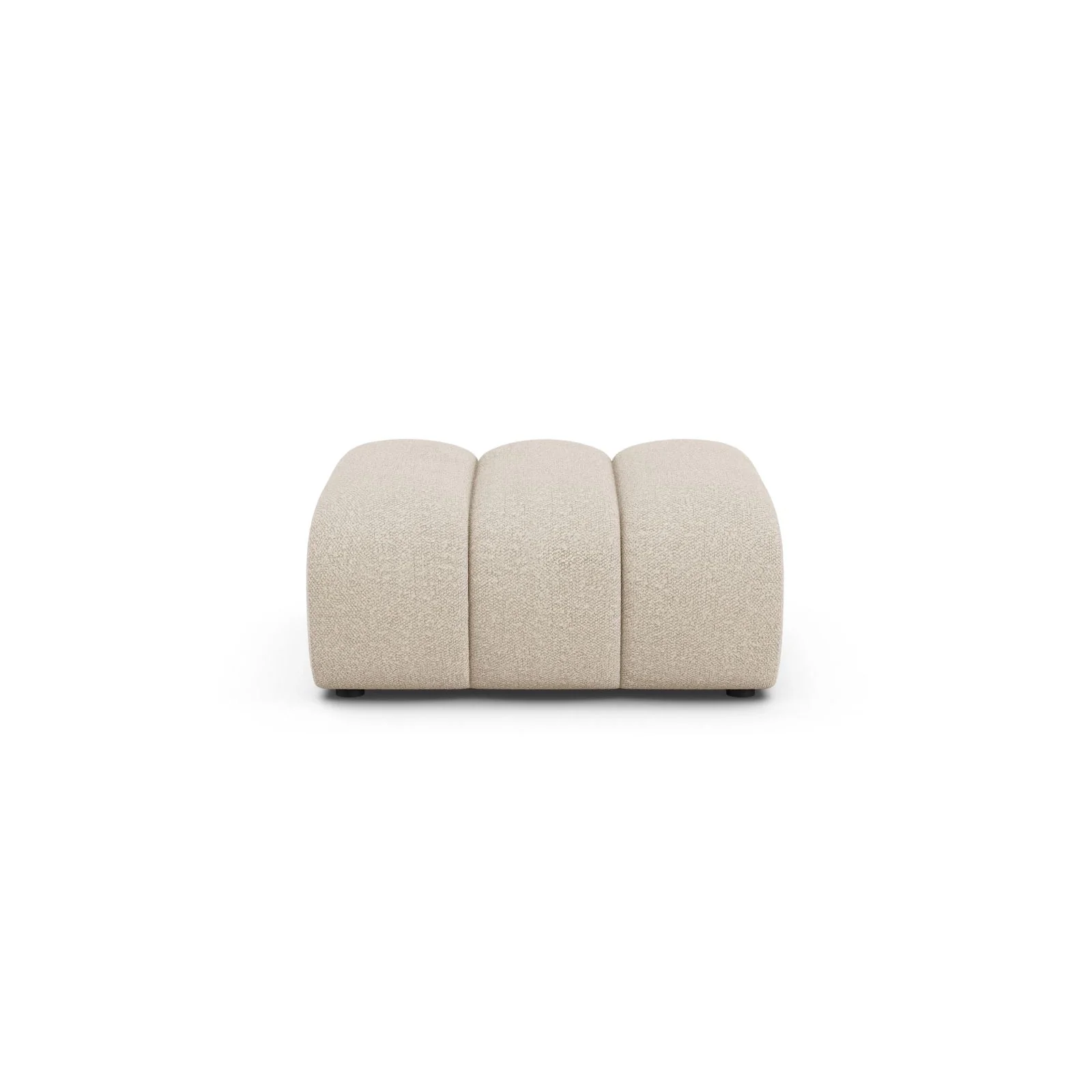 Lupine Pouf aus Samt, Boucle oder Chenille, 92x95 cm - Image 5