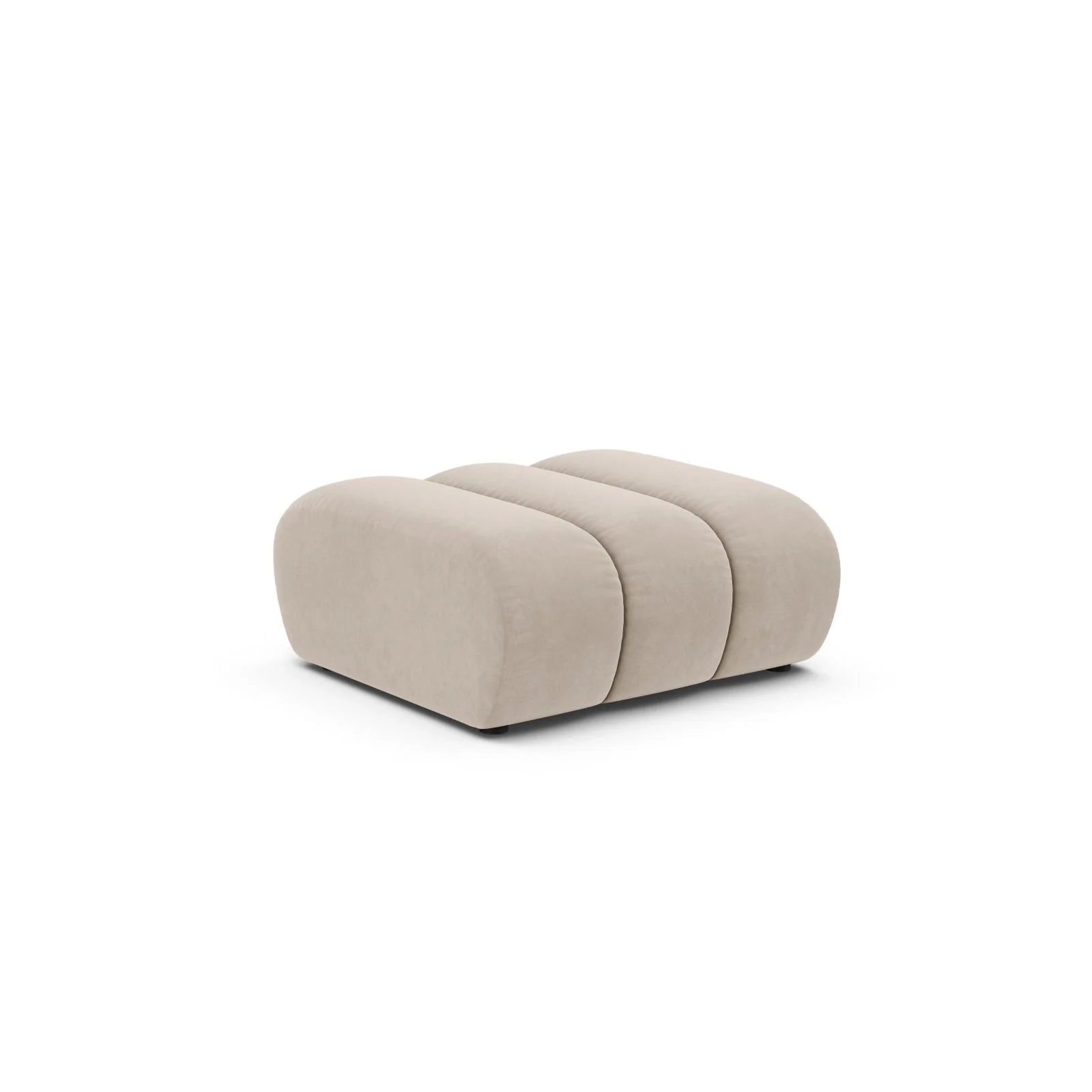 Lupine Pouf aus Samt, Boucle oder Chenille, 92x95 cm - Image 62