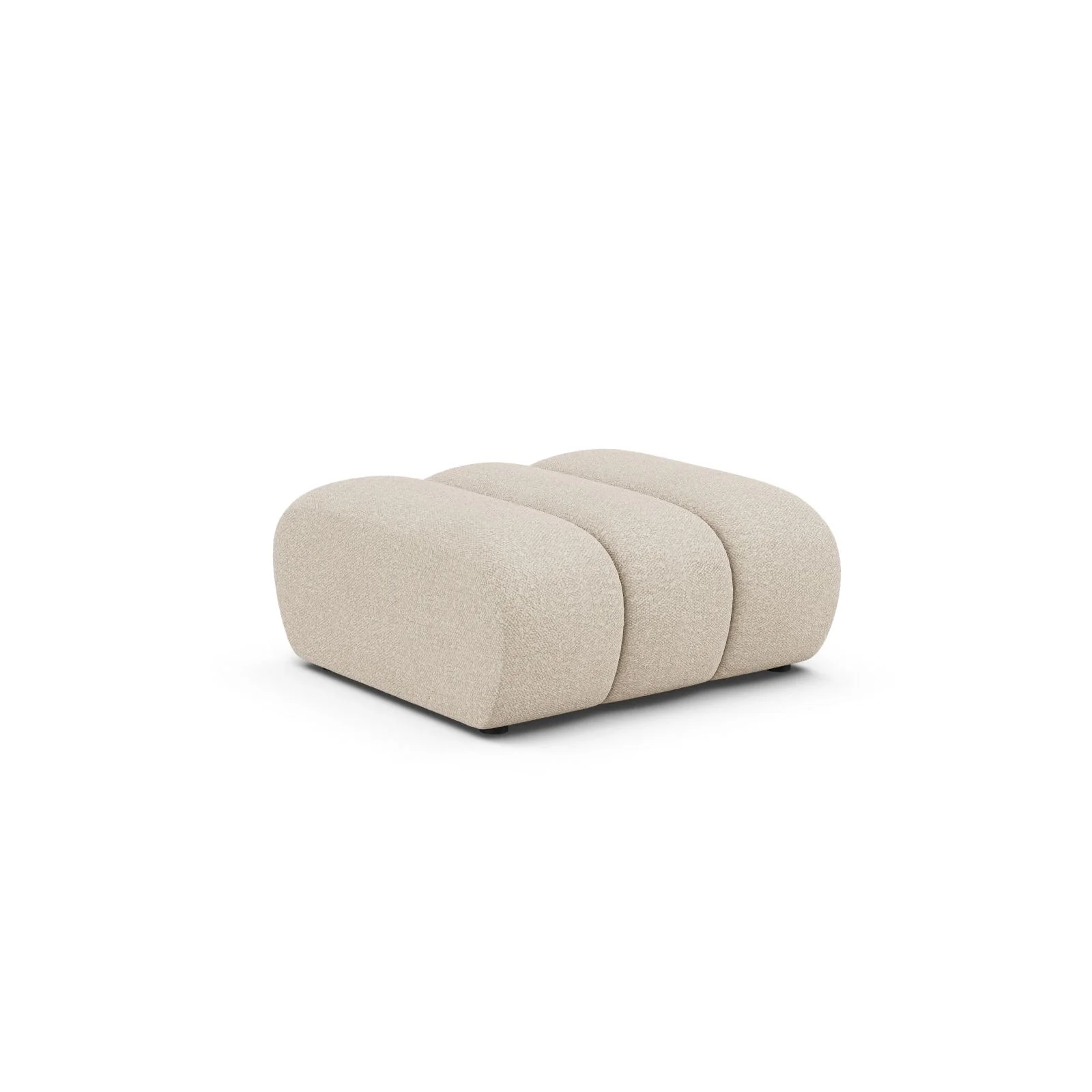Lupine Pouf aus Samt, Boucle oder Chenille, 92x95 cm - Image 7
