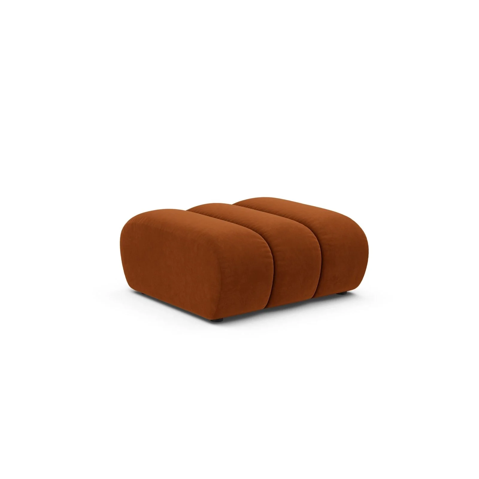 Lupine Pouf aus Samt, Boucle oder Chenille, 92x95 cm - Image 74