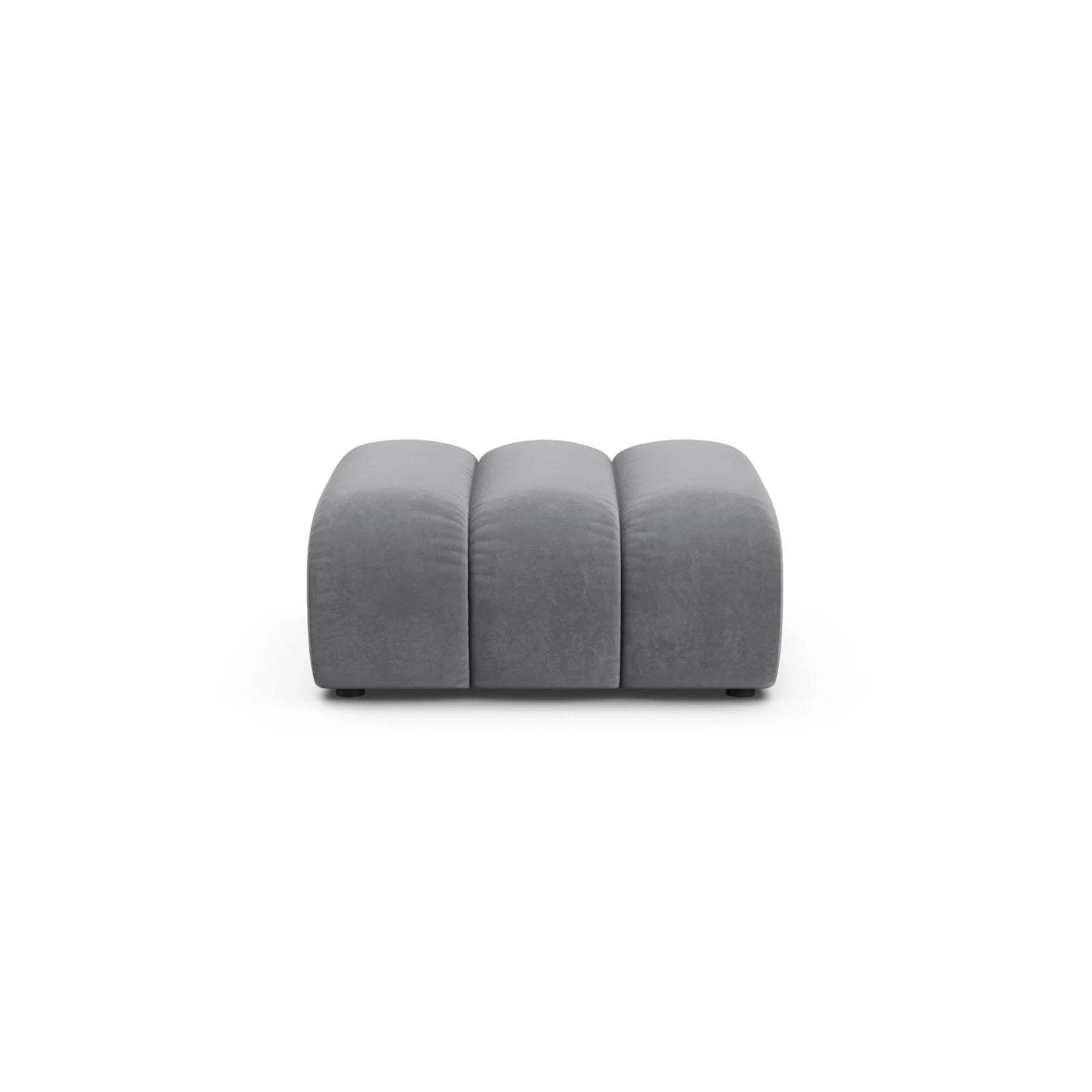 Lupine Pouf aus Samt, Boucle oder Chenille, 92x95 cm - Image 76