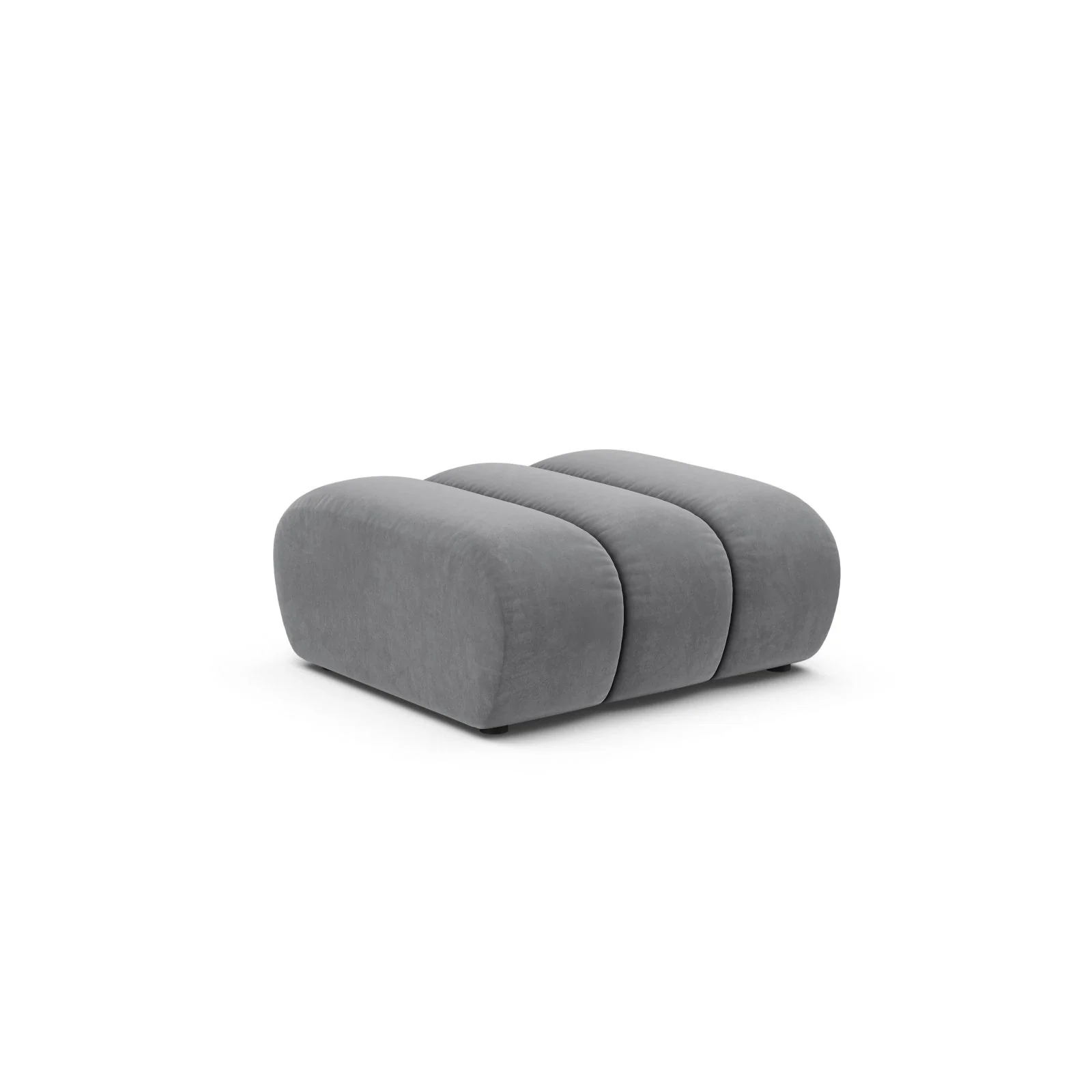 Lupine Pouf aus Samt, Boucle oder Chenille, 92x95 cm - Image 78