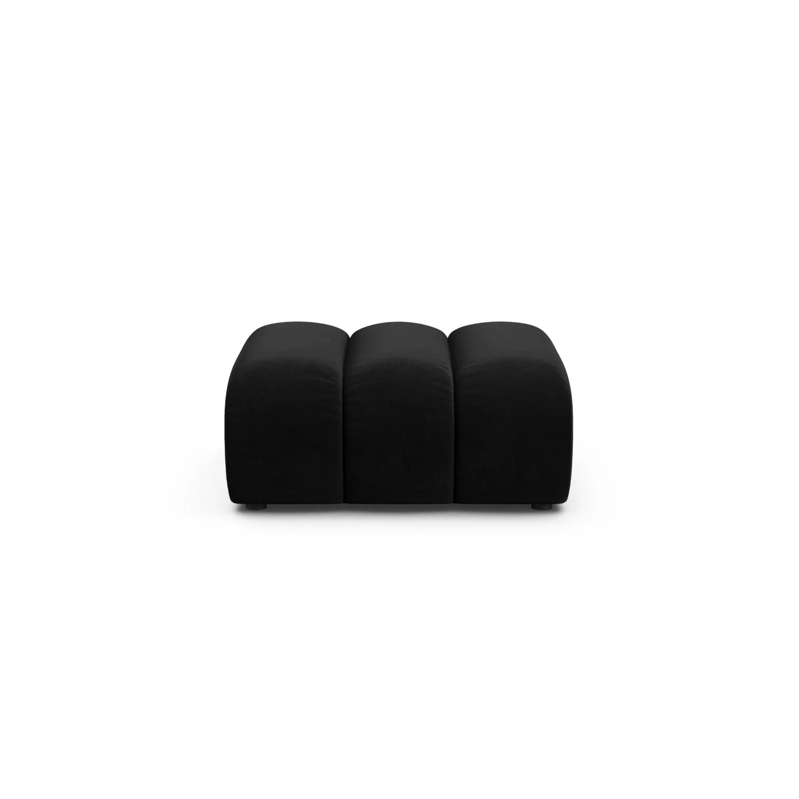 Lupine Pouf aus Samt, Boucle oder Chenille, 92x95 cm - Image 80