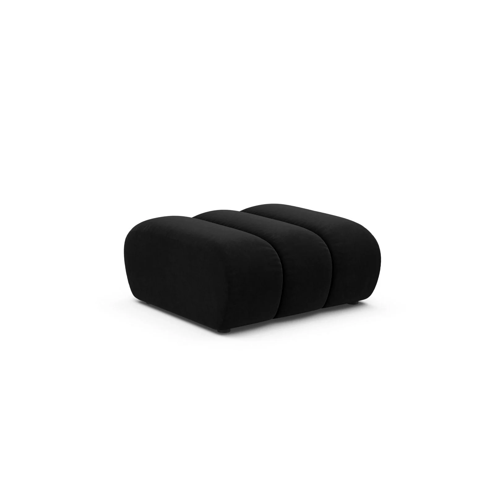 Lupine Pouf aus Samt, Boucle oder Chenille, 92x95 cm - Image 82