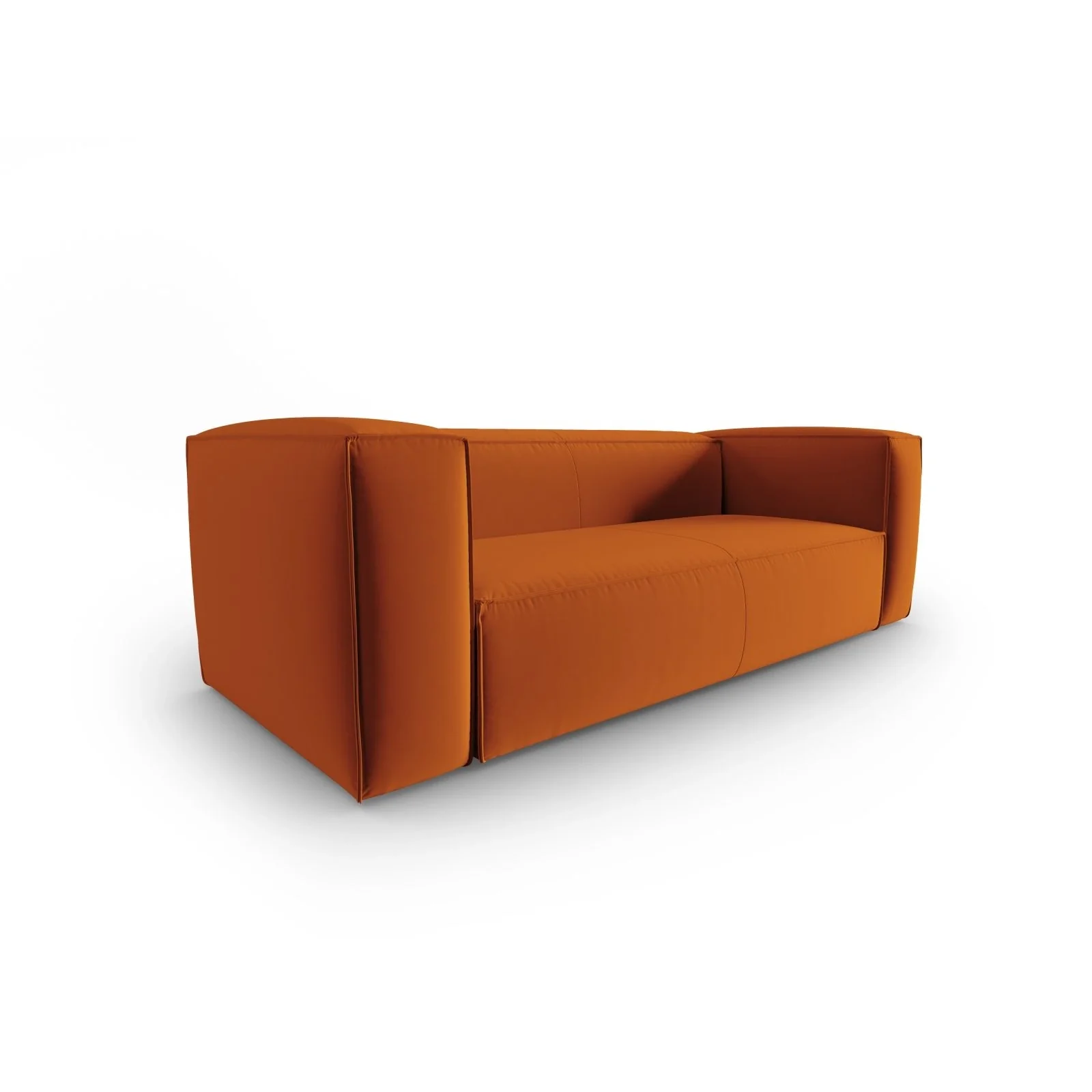 Mackay 3-Sitzer Sofa aus Samt oder Strukturstoff, 200x94x73 cm - Image 13