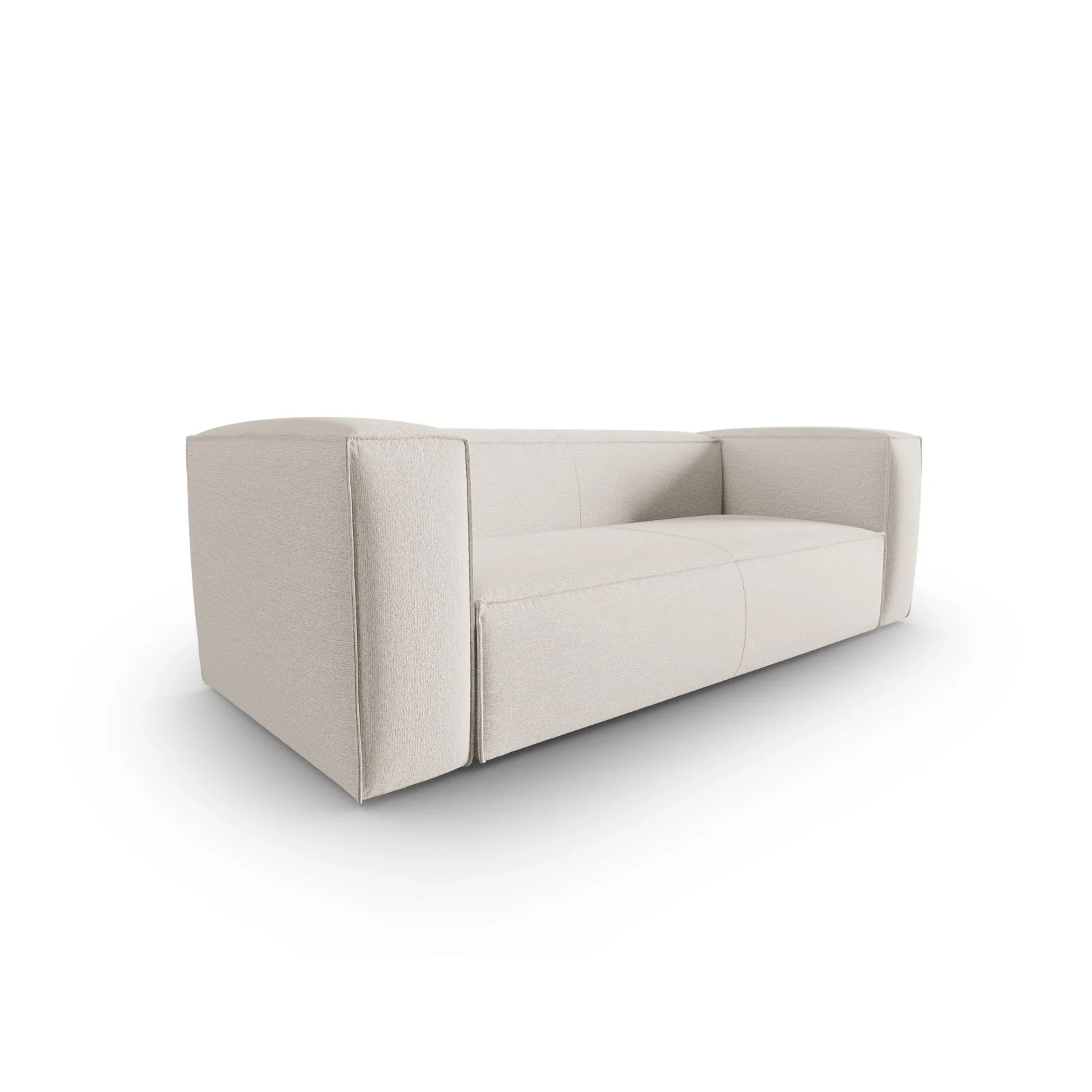 Mackay 3-Sitzer Sofa aus Samt oder Strukturstoff, 200x94x73 cm - Image 48