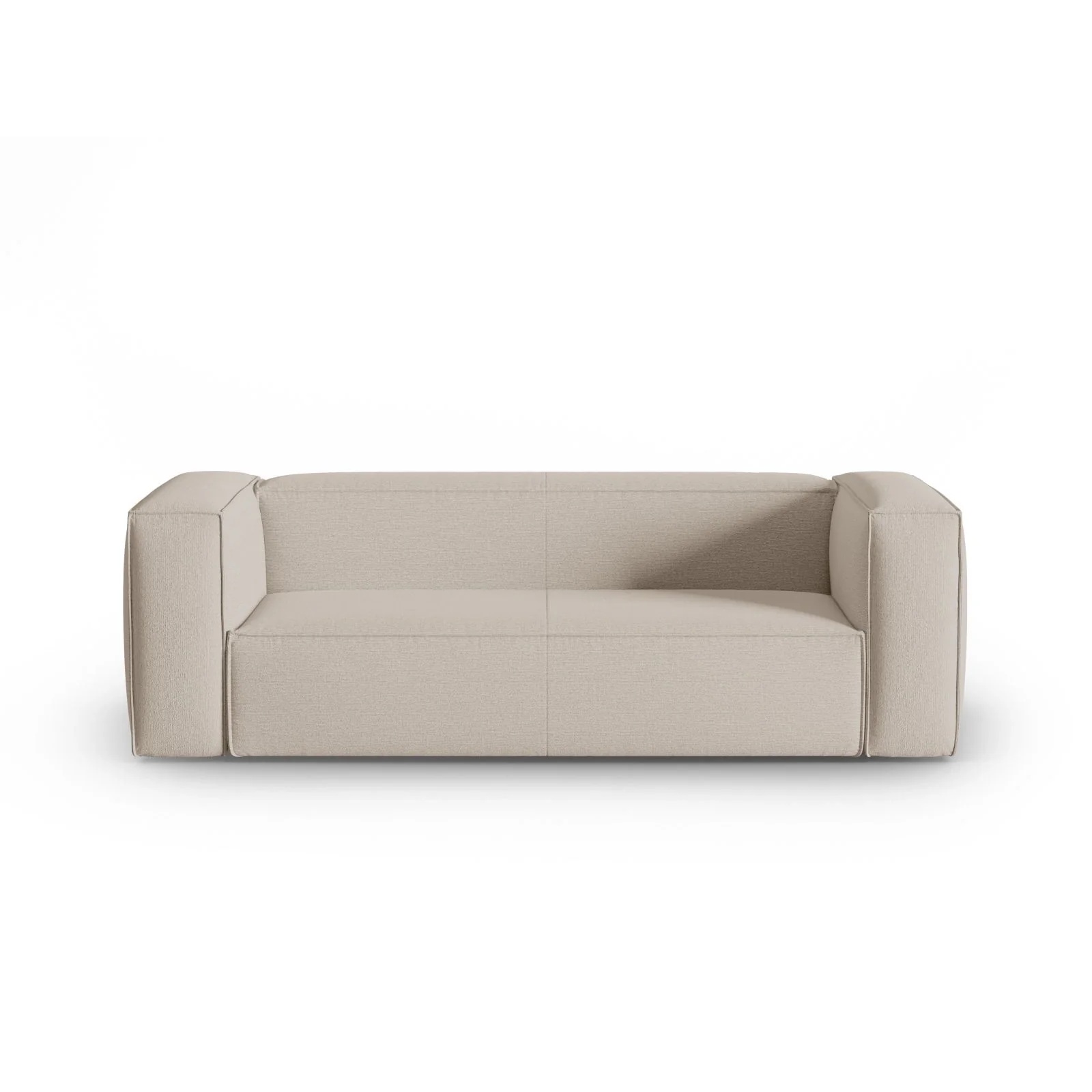 Mackay 3-Sitzer Sofa aus Samt oder Strukturstoff, 200x94x73 cm - Image 51