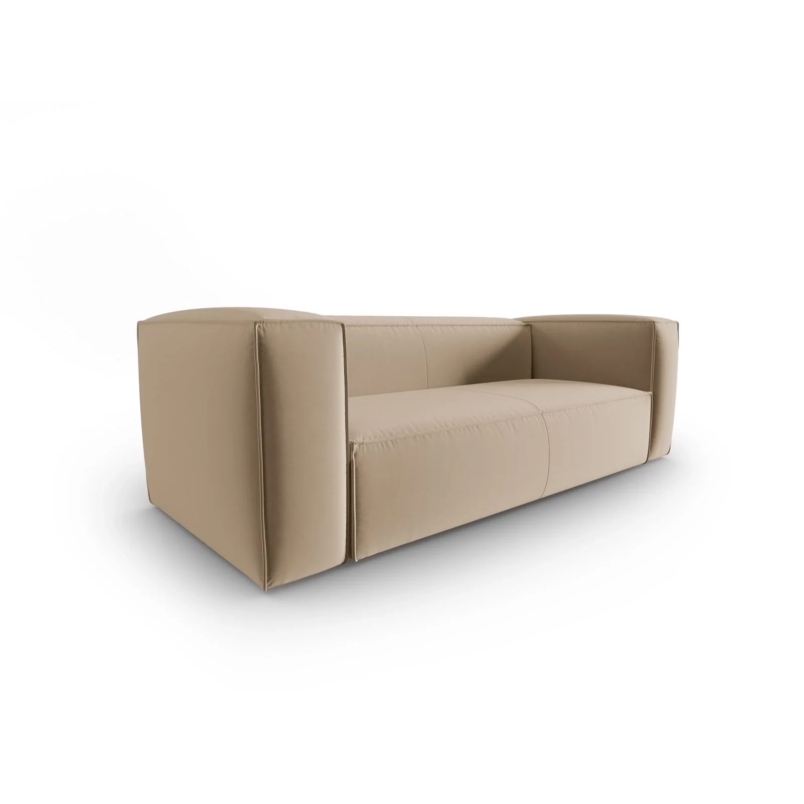 Mackay 3-Sitzer Sofa aus Samt oder Strukturstoff, 200x94x73 cm - Image 8