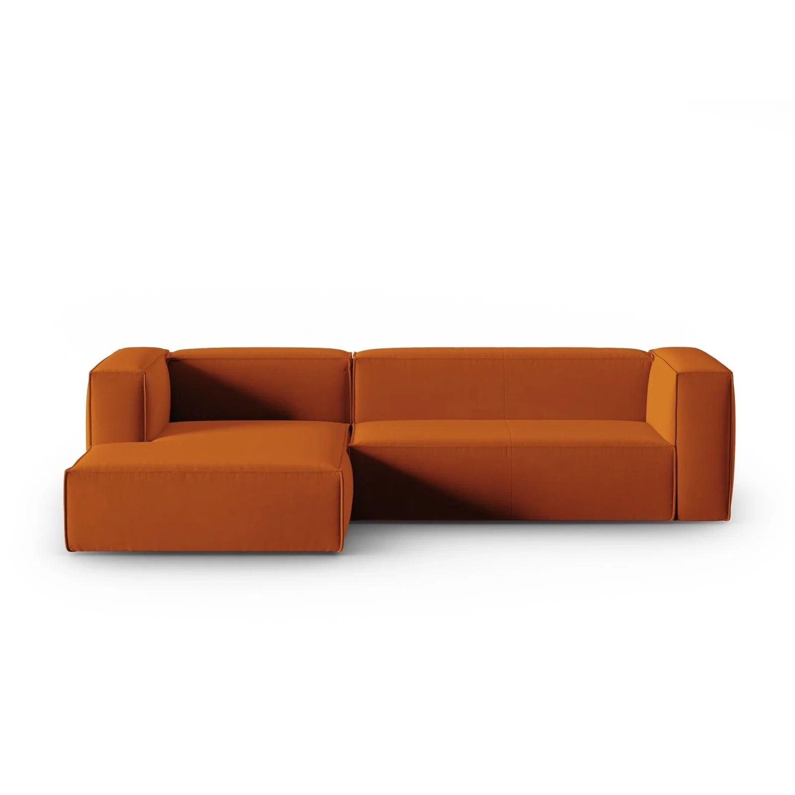 Mackay 4-Sitzer Ecksofa, Linke Seite, aus Samt oder Strukturstoff, 282x166x73 cm - Image 11