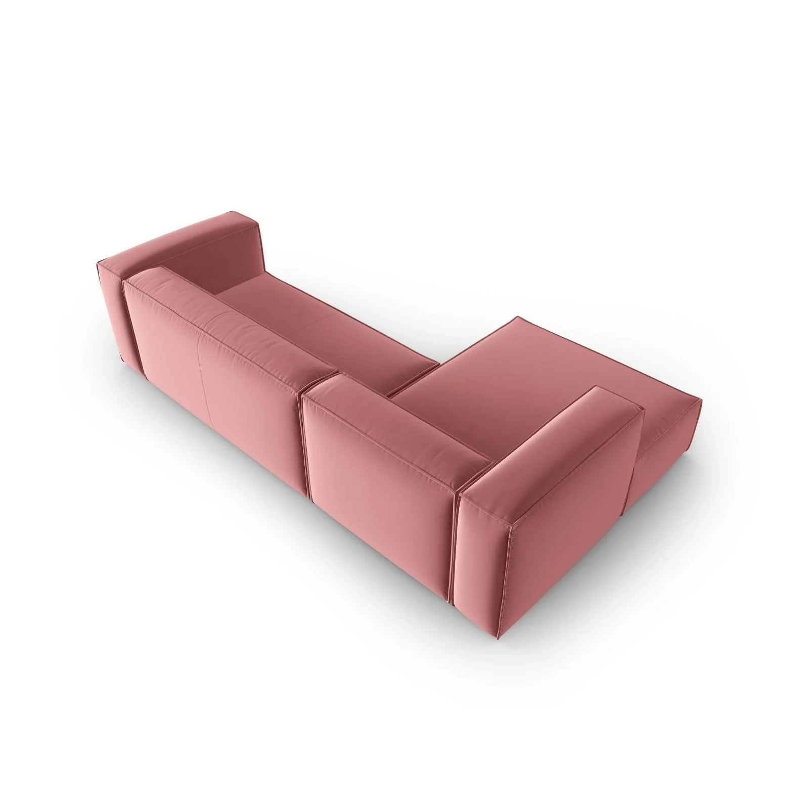 Mackay 4-Sitzer Ecksofa, Linke Seite, aus Samt oder Strukturstoff, 282x166x73 cm - Image 19