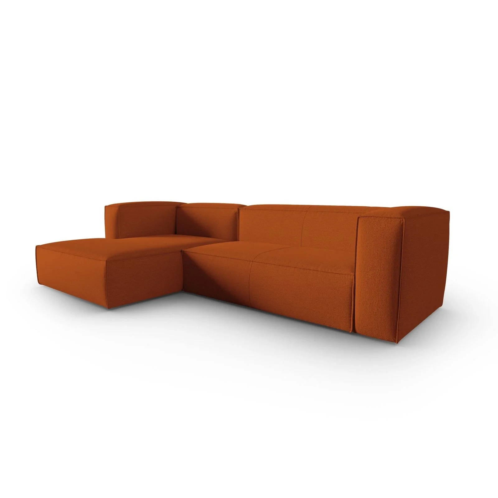 Mackay 4-Sitzer Ecksofa, Linke Seite, aus Samt oder Strukturstoff, 282x166x73 cm - Image 68