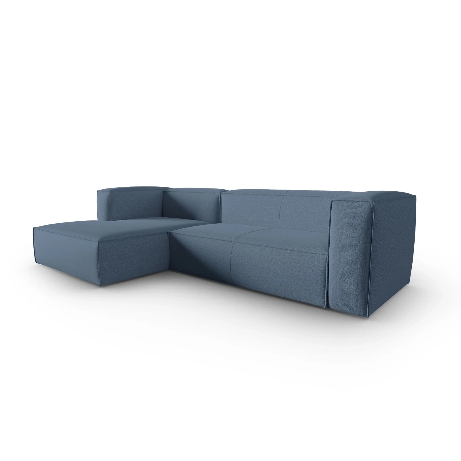 Mackay 4-Sitzer Ecksofa, Linke Seite, aus Samt oder Strukturstoff, 282x166x73 cm - Image 78