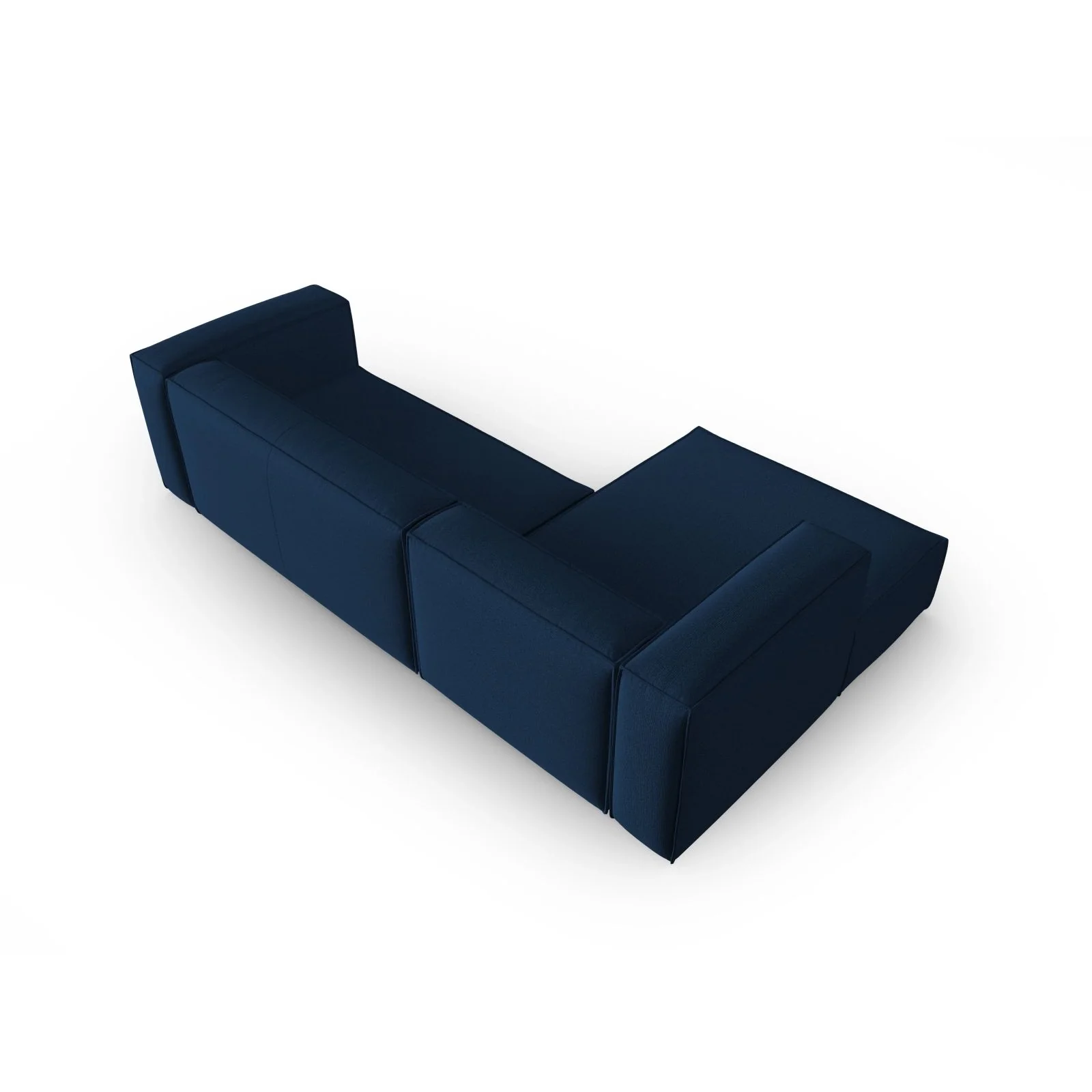 Mackay 4-Sitzer Ecksofa, Linke Seite, aus Samt oder Strukturstoff, 282x166x73 cm - Image 84
