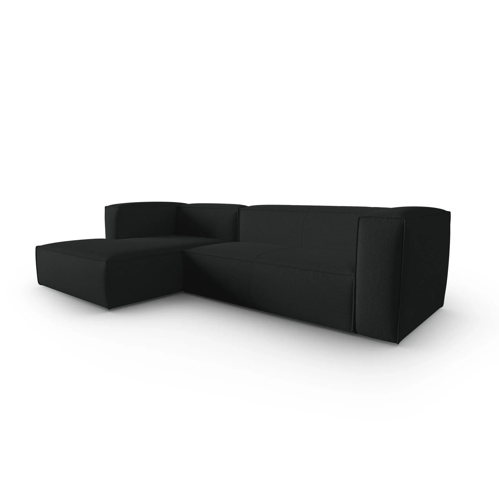 Mackay 4-Sitzer Ecksofa, Linke Seite, aus Samt oder Strukturstoff, 282x166x73 cm - Image 88