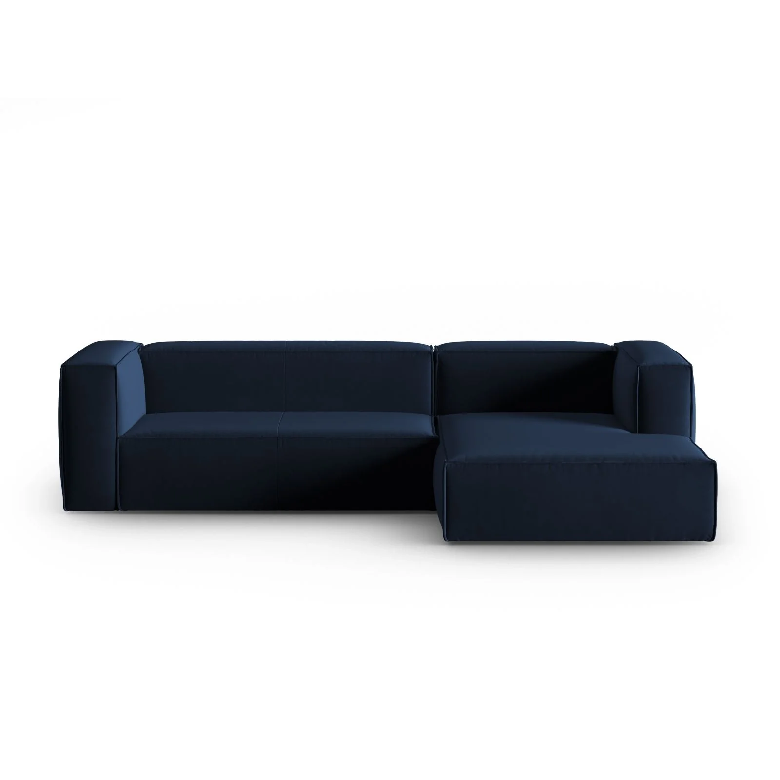 Mackay 4-Sitzer Ecksofa, Rechte Seite, aus Samt oder Strukturstoff, 282x166x73 cm - Image 21
