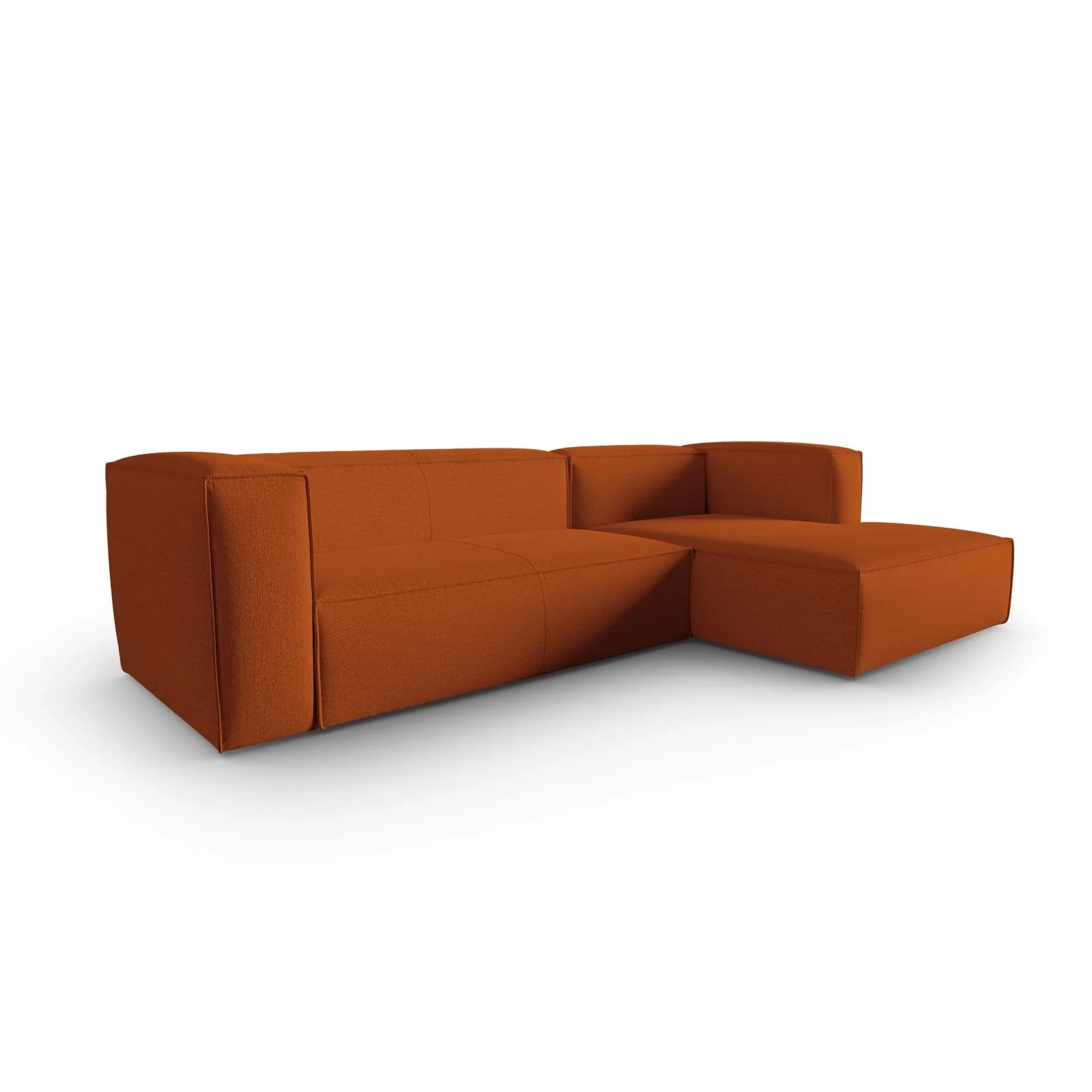 Mackay 4-Sitzer Ecksofa, Rechte Seite, aus Samt oder Strukturstoff, 282x166x73 cm - Image 68