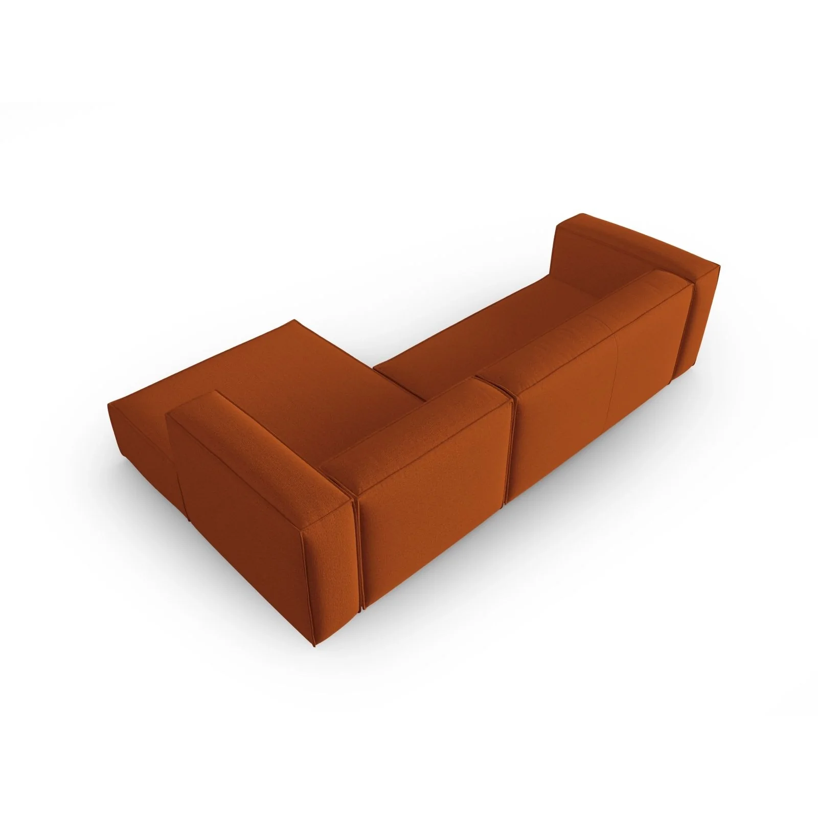 Mackay 4-Sitzer Ecksofa, Rechte Seite, aus Samt oder Strukturstoff, 282x166x73 cm - Image 69