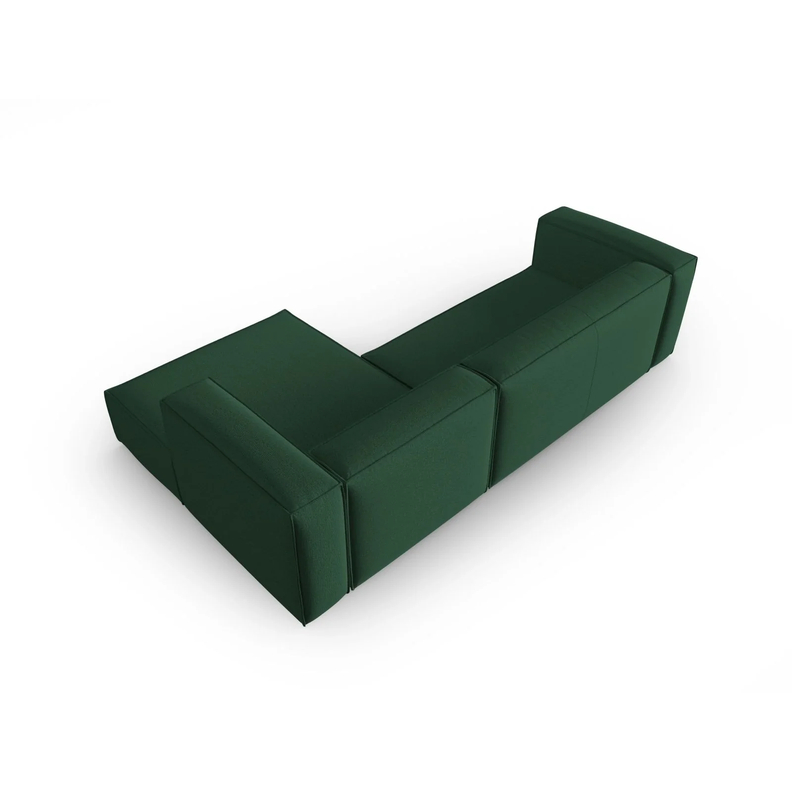 Mackay 4-Sitzer Ecksofa, Rechte Seite, aus Samt oder Strukturstoff, 282x166x73 cm - Image 74