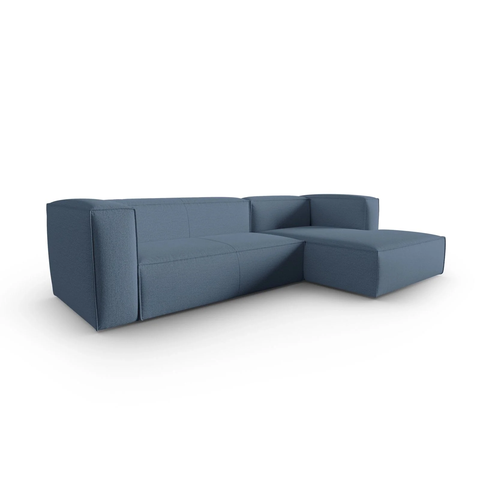 Mackay 4-Sitzer Ecksofa, Rechte Seite, aus Samt oder Strukturstoff, 282x166x73 cm - Image 78
