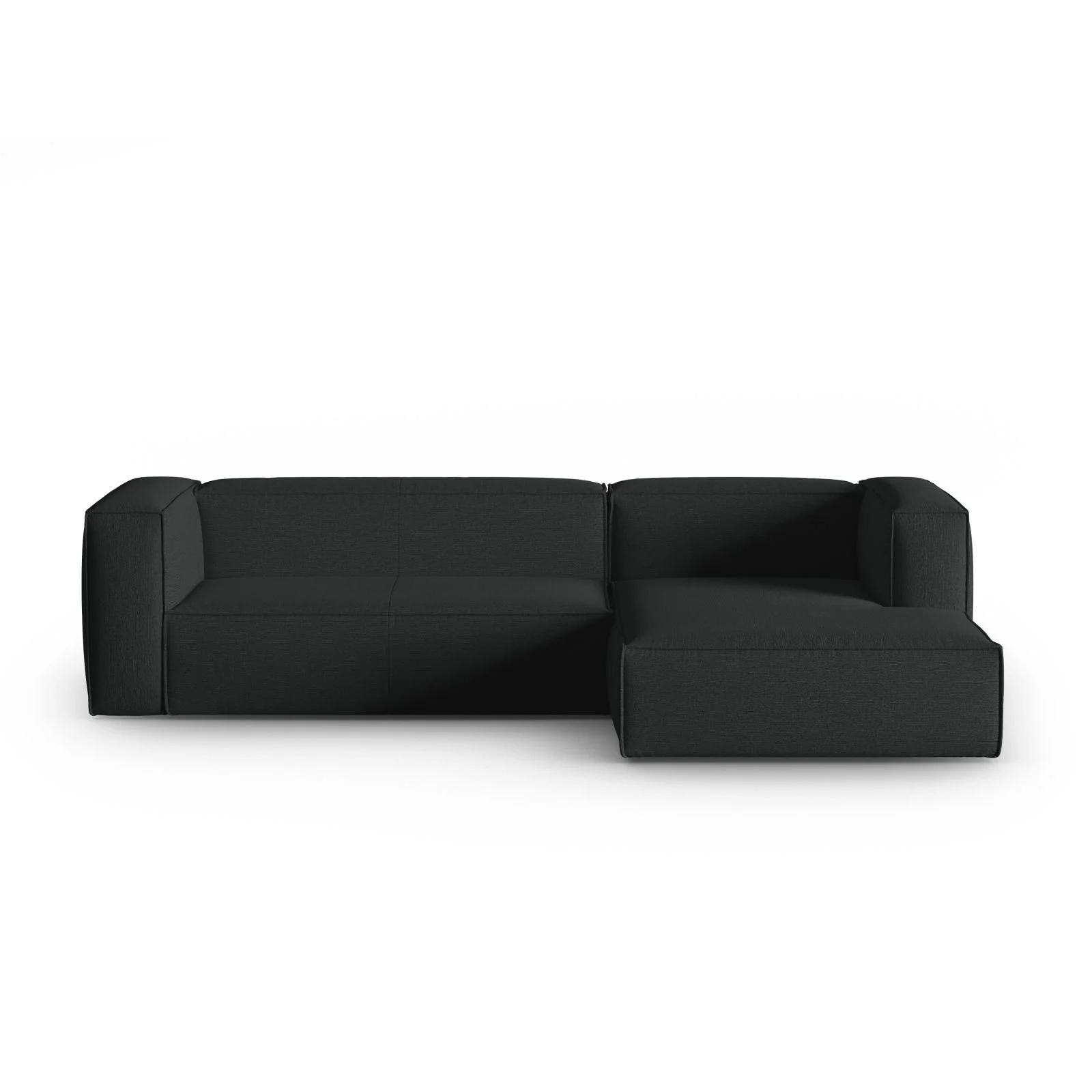Mackay 4-Sitzer Ecksofa, Rechte Seite, aus Samt oder Strukturstoff, 282x166x73 cm - Image 86