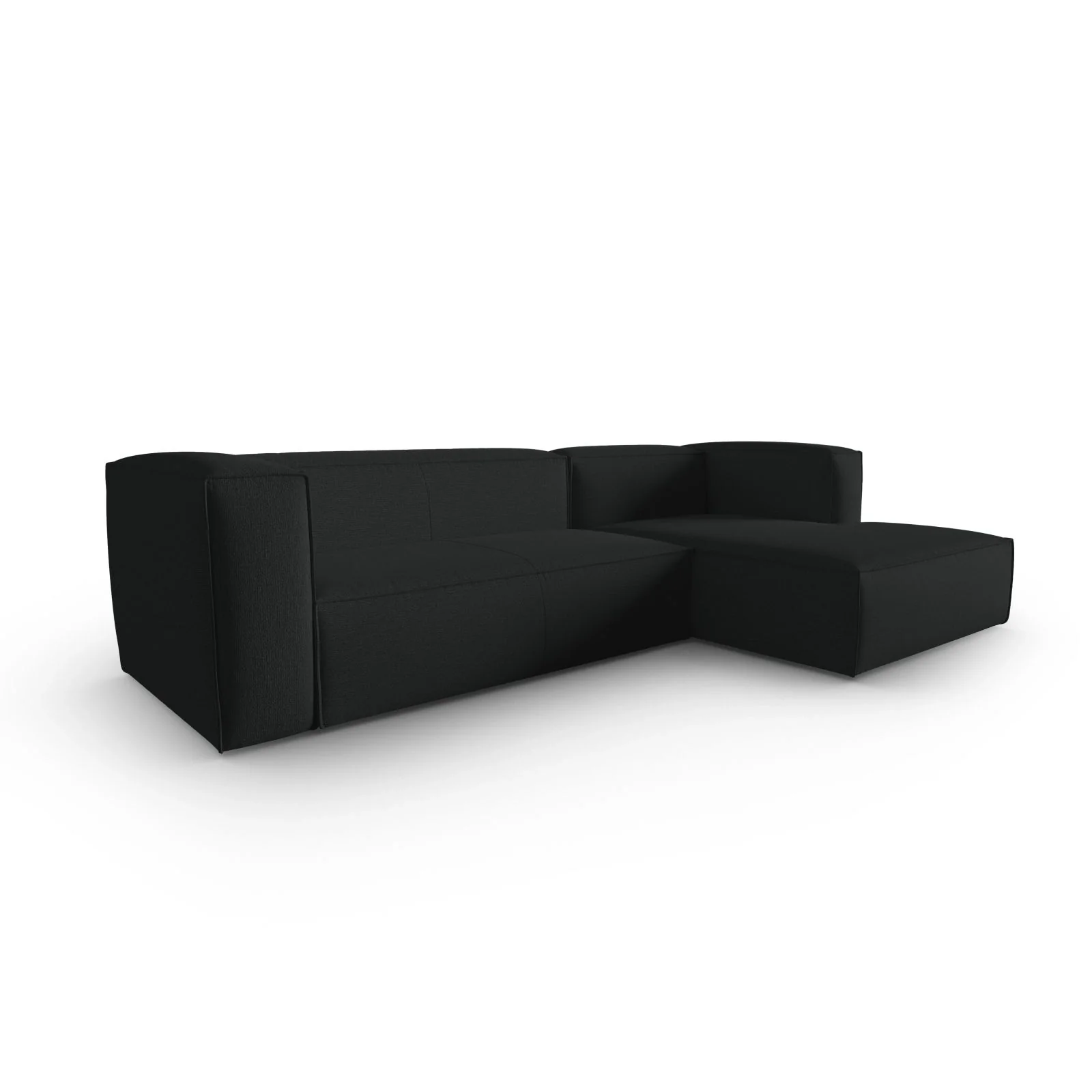 Mackay 4-Sitzer Ecksofa, Rechte Seite, aus Samt oder Strukturstoff, 282x166x73 cm - Image 88