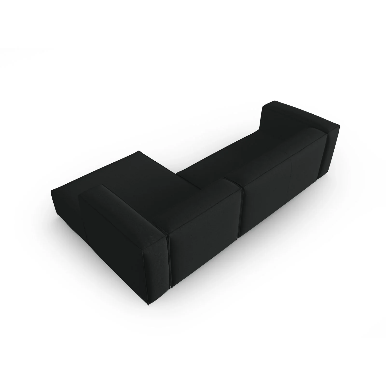 Mackay 4-Sitzer Ecksofa, Rechte Seite, aus Samt oder Strukturstoff, 282x166x73 cm - Image 89
