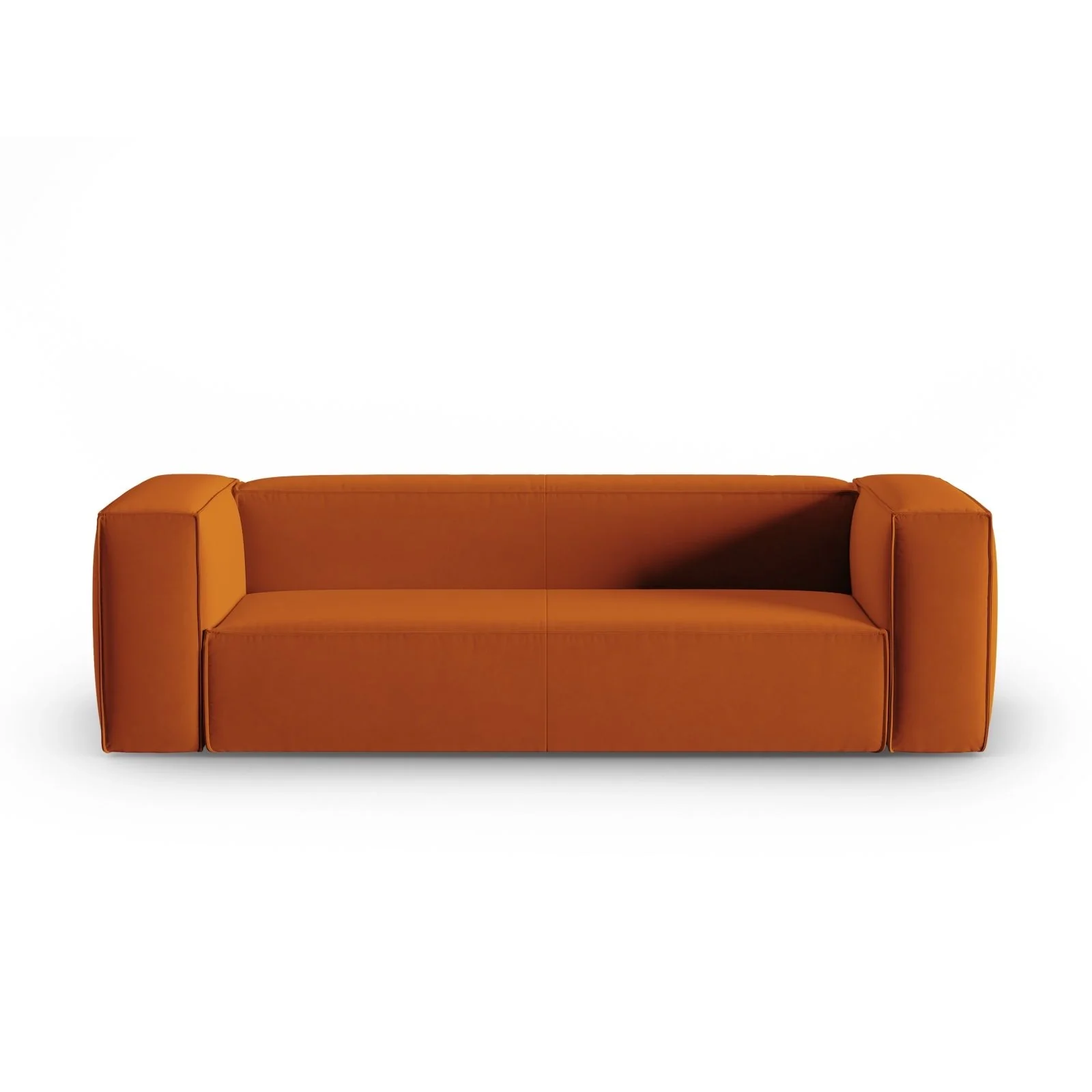 Mackay 4-Sitzer Sofa aus Samt oder Strukturstoff, 230x94x73 cm - Image 11