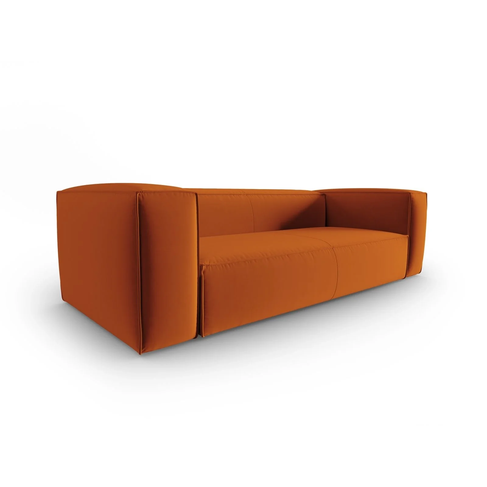 Mackay 4-Sitzer Sofa aus Samt oder Strukturstoff, 230x94x73 cm - Image 13