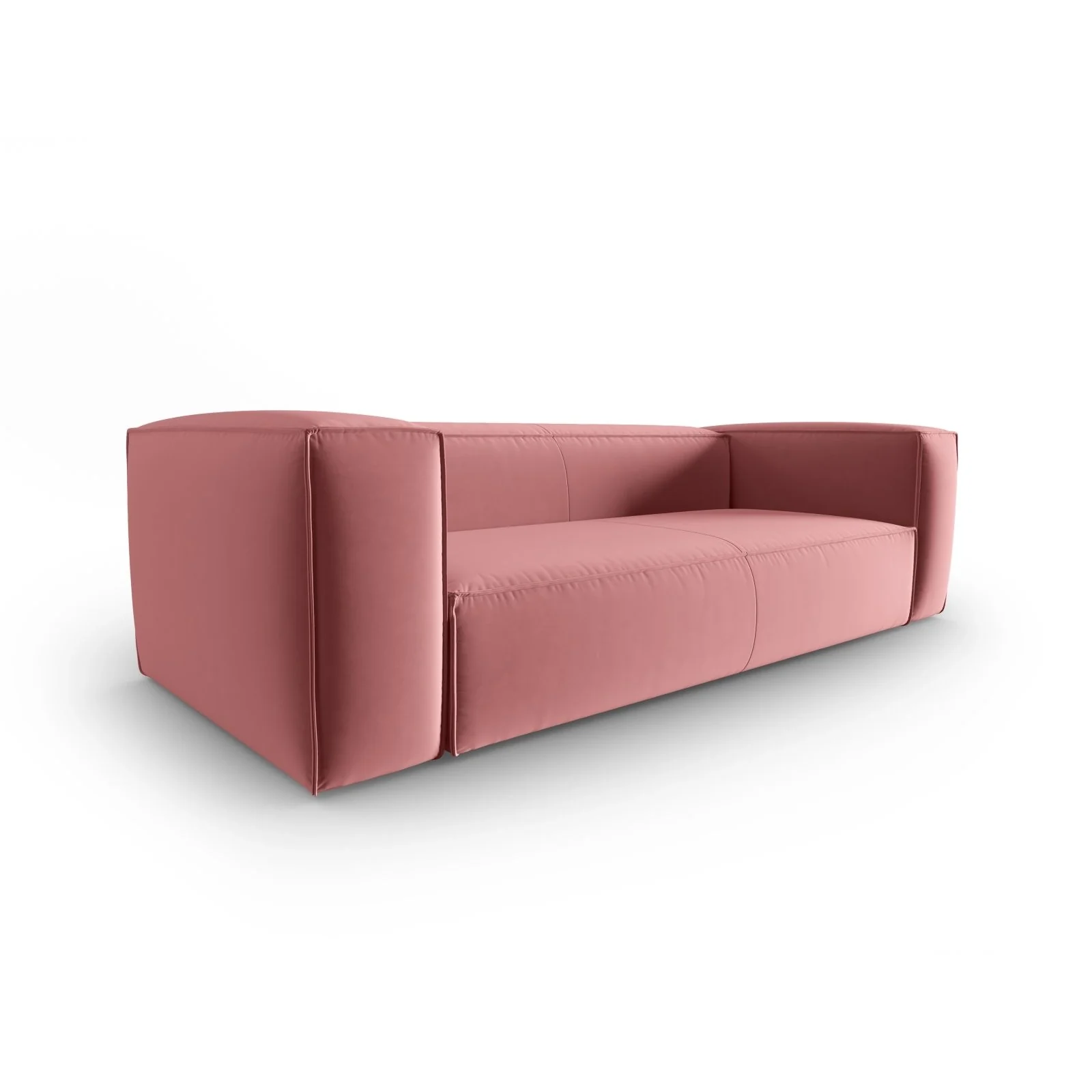Mackay 4-Sitzer Sofa aus Samt oder Strukturstoff, 230x94x73 cm - Image 18