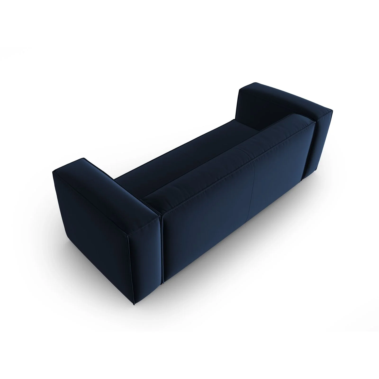 Mackay 4-Sitzer Sofa aus Samt oder Strukturstoff, 230x94x73 cm - Image 24