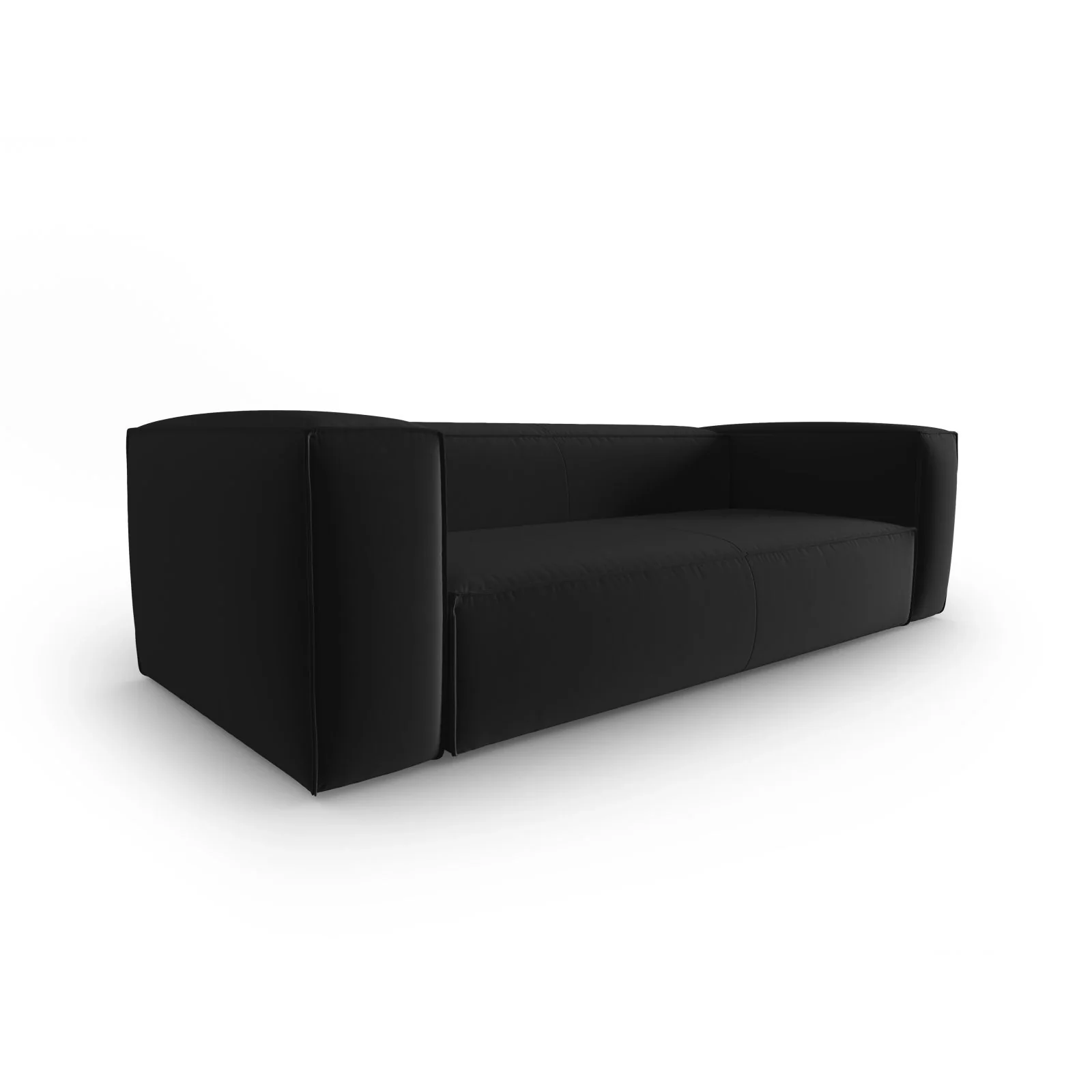 Mackay 4-Sitzer Sofa aus Samt oder Strukturstoff, 230x94x73 cm - Image 43