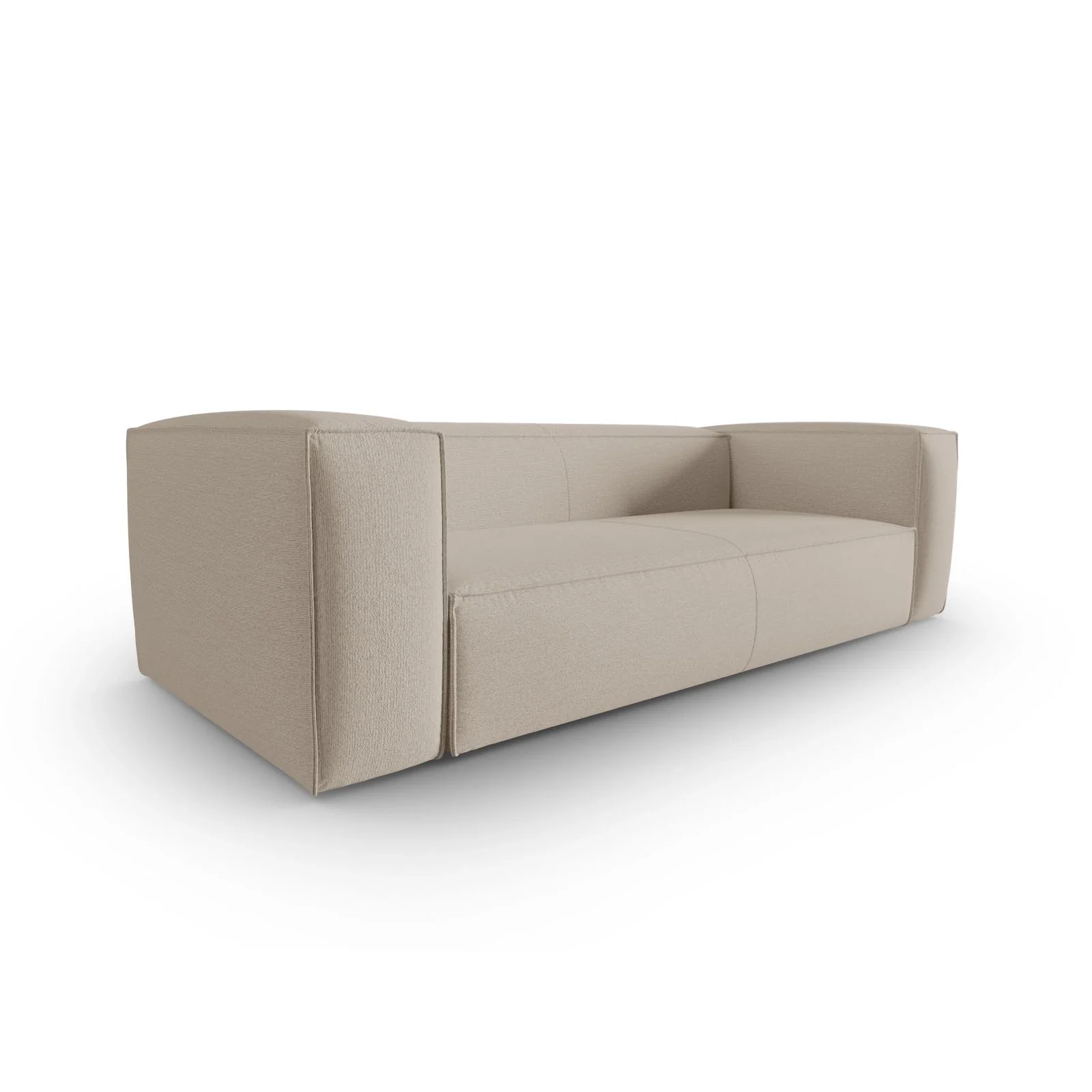 Mackay 4-Sitzer Sofa aus Samt oder Strukturstoff, 230x94x73 cm - Image 53