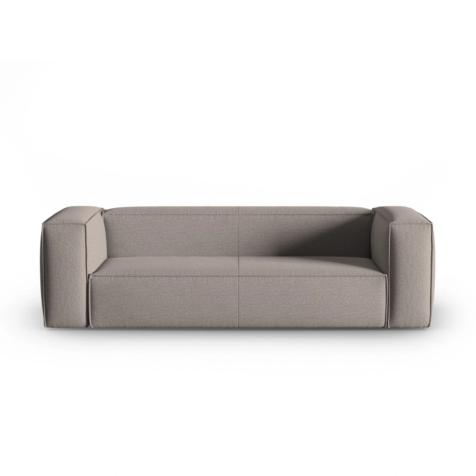 Mackay 4-Sitzer Sofa aus Samt oder Strukturstoff, 230x94x73 cm - Image 56