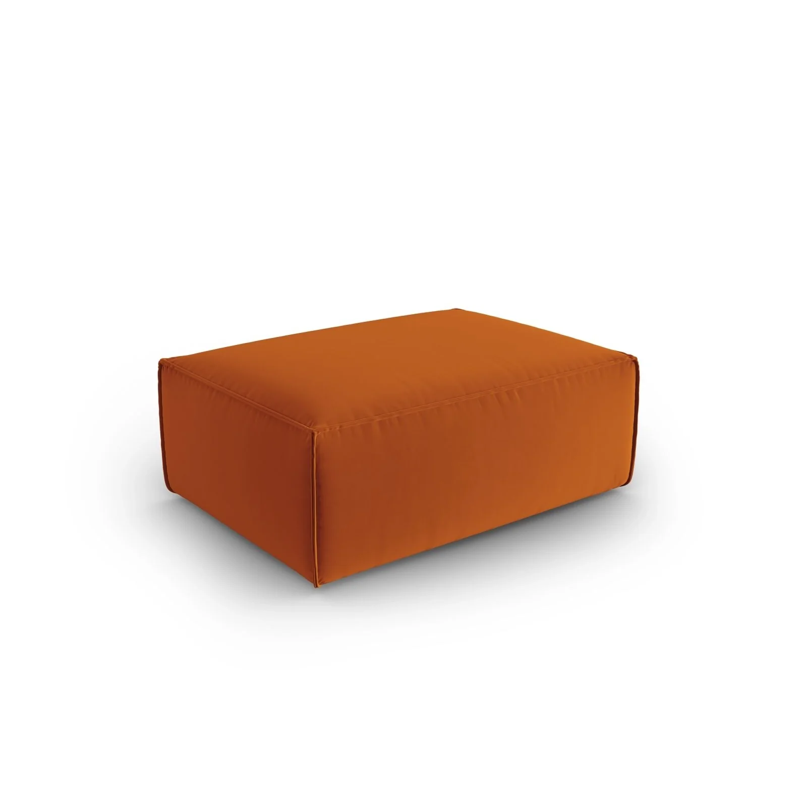 Mackay Pouf aus Samt oder Strukturstoff, 100x69x40 cm - Image 11