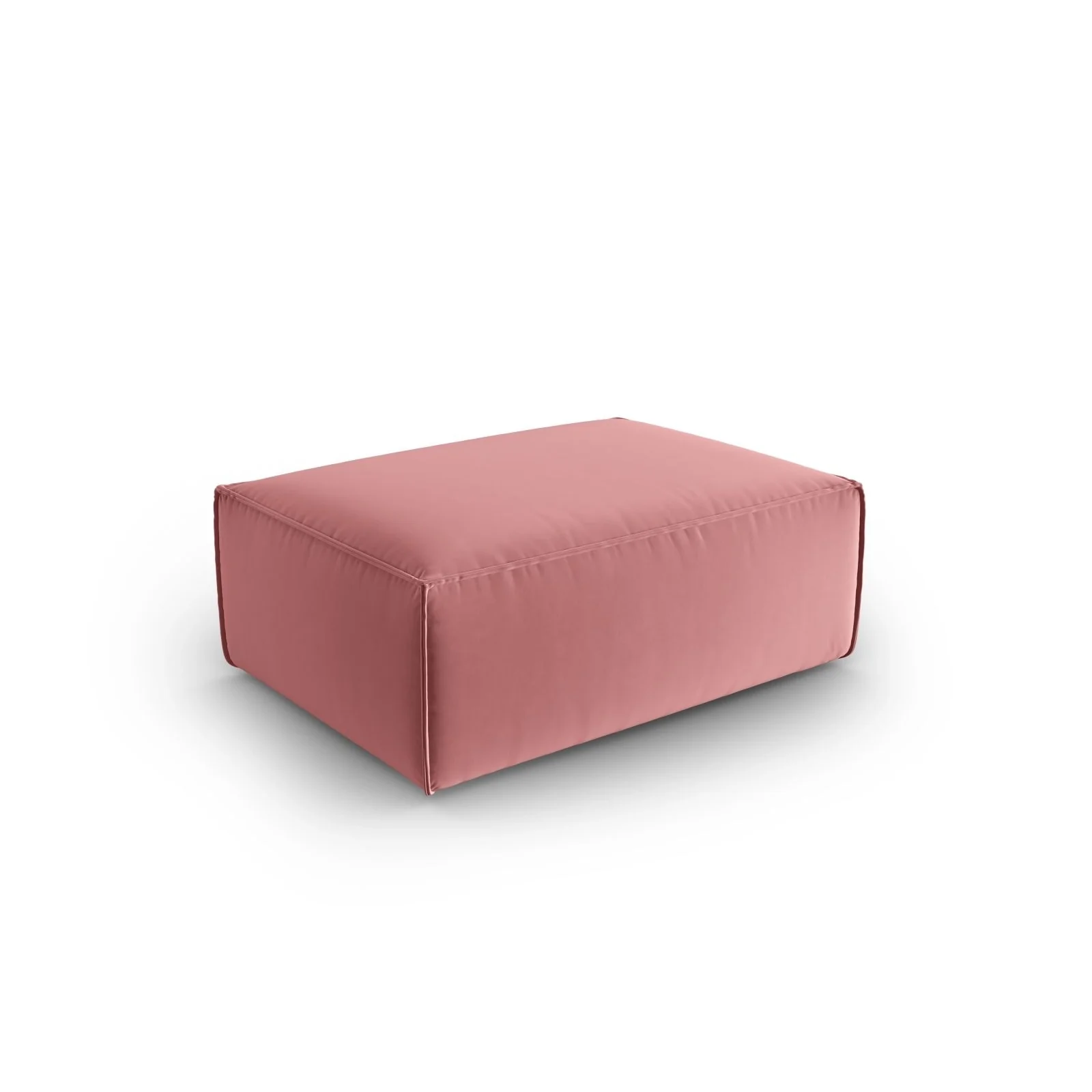 Mackay Pouf aus Samt oder Strukturstoff, 100x69x40 cm - Image 15