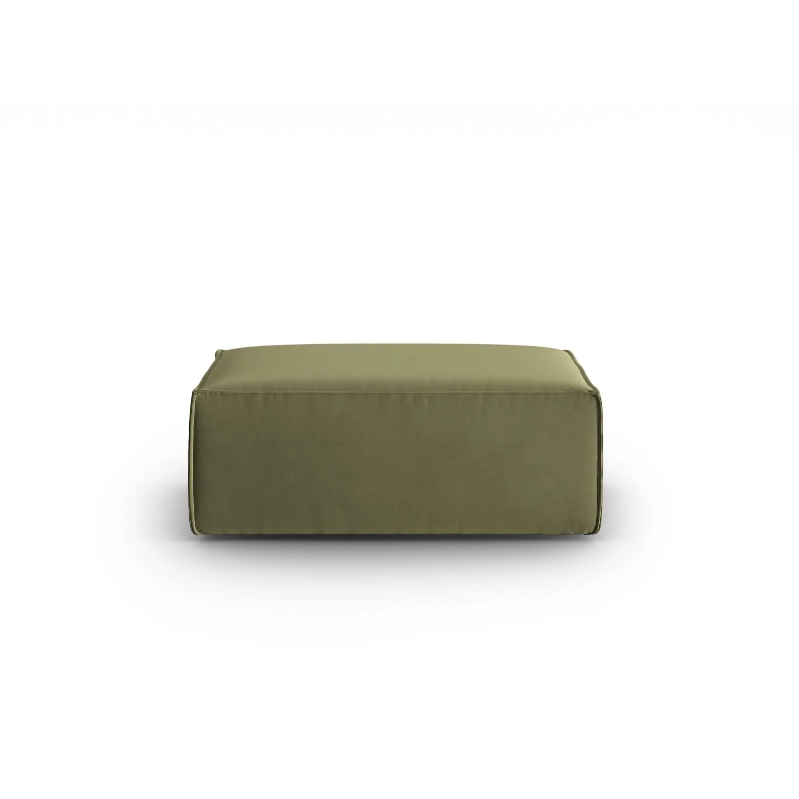 Mackay Pouf aus Samt oder Strukturstoff, 100x69x40 cm - Image 25
