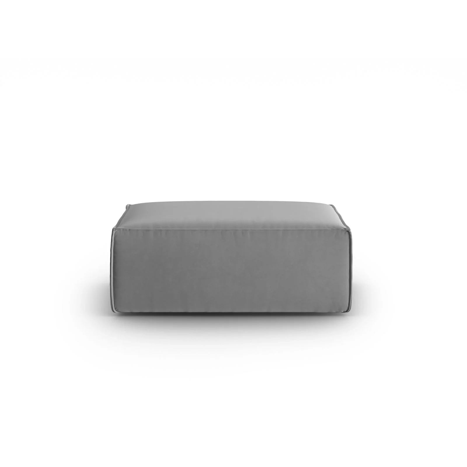 Mackay Pouf aus Samt oder Strukturstoff, 100x69x40 cm - Image 29