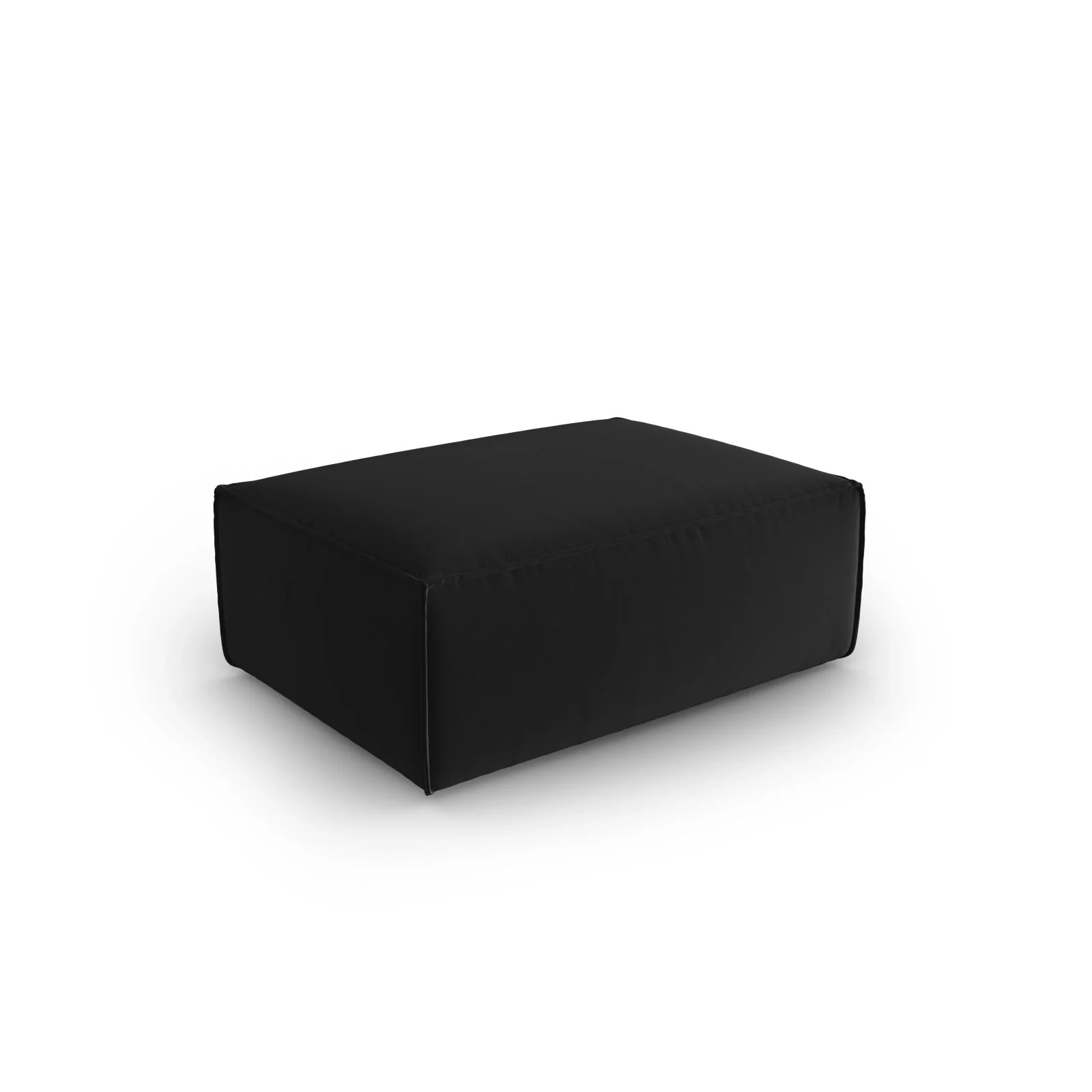 Mackay Pouf aus Samt oder Strukturstoff, 100x69x40 cm - Image 35