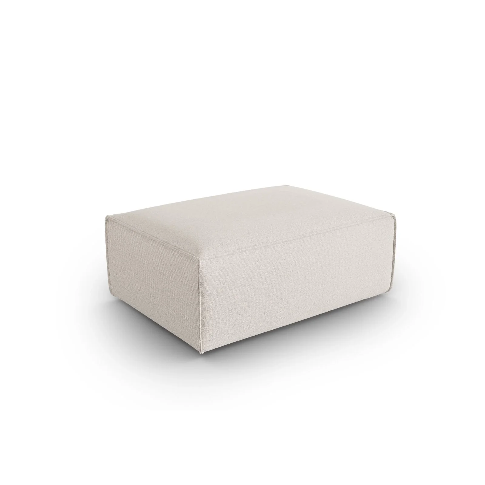 Mackay Pouf aus Samt oder Strukturstoff, 100x69x40 cm - Image 39